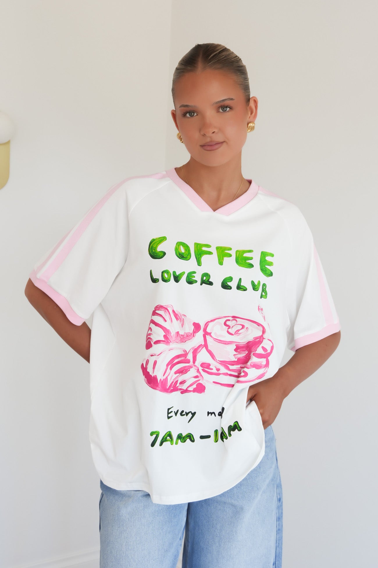 Coffee Lover Tee White
