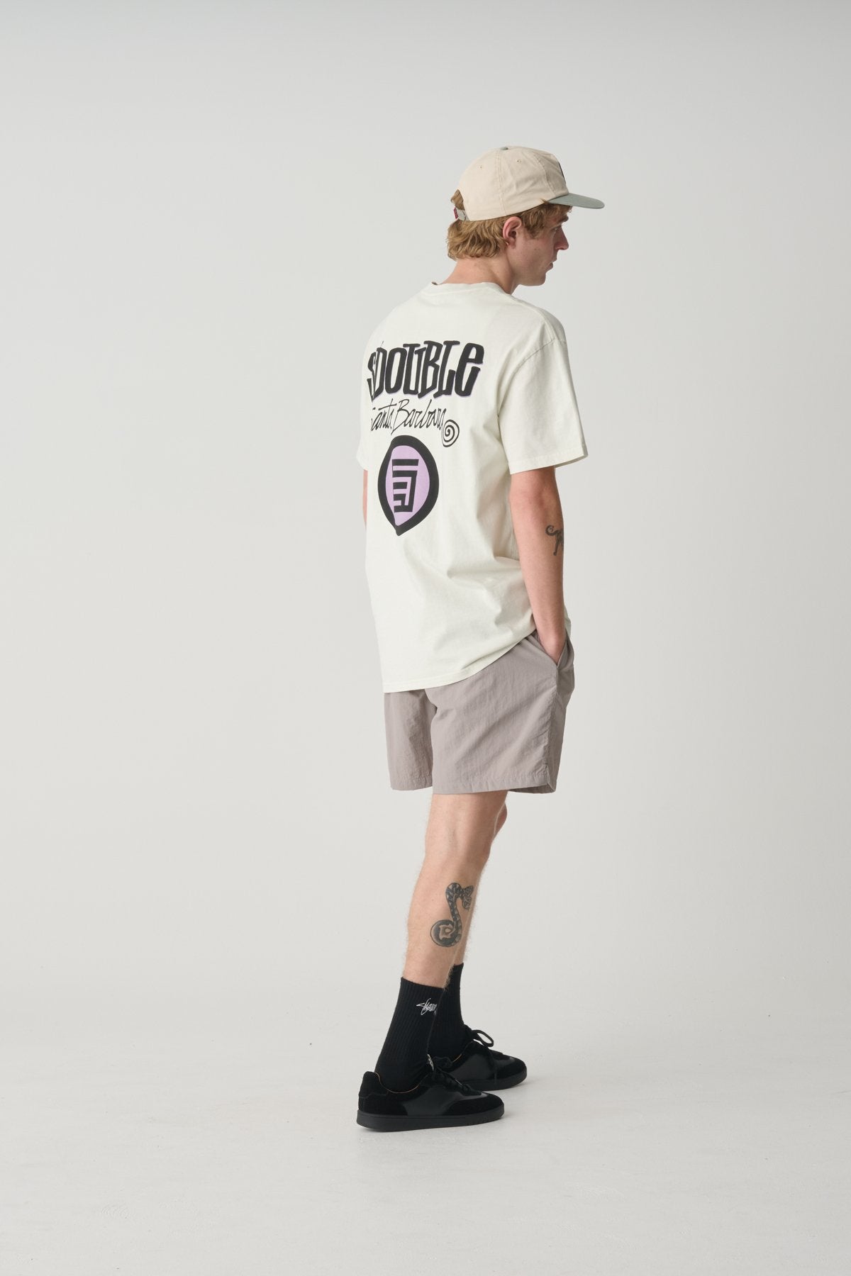 Combo Platter Tee Washed White