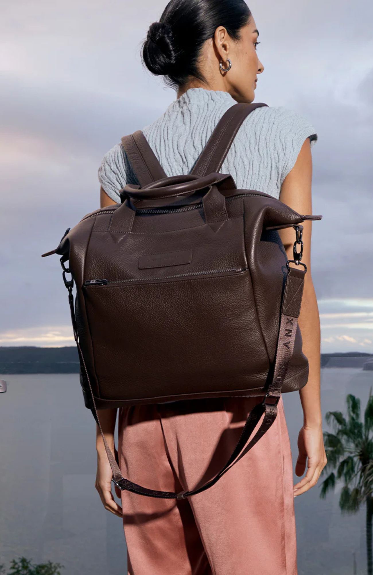 Comes In Waves Bag Cocoa