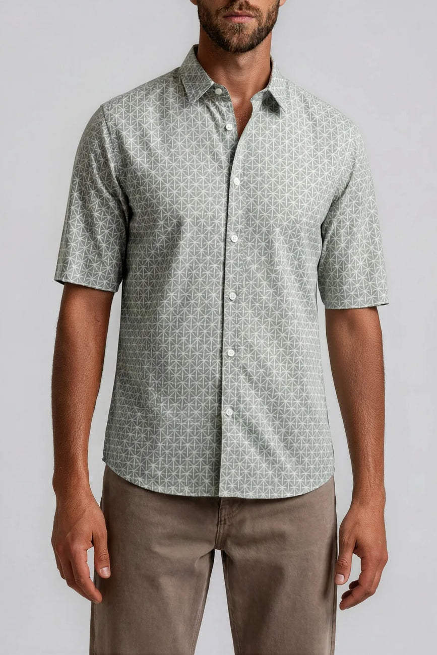 Corbett Short Sleeve Shirt Sage