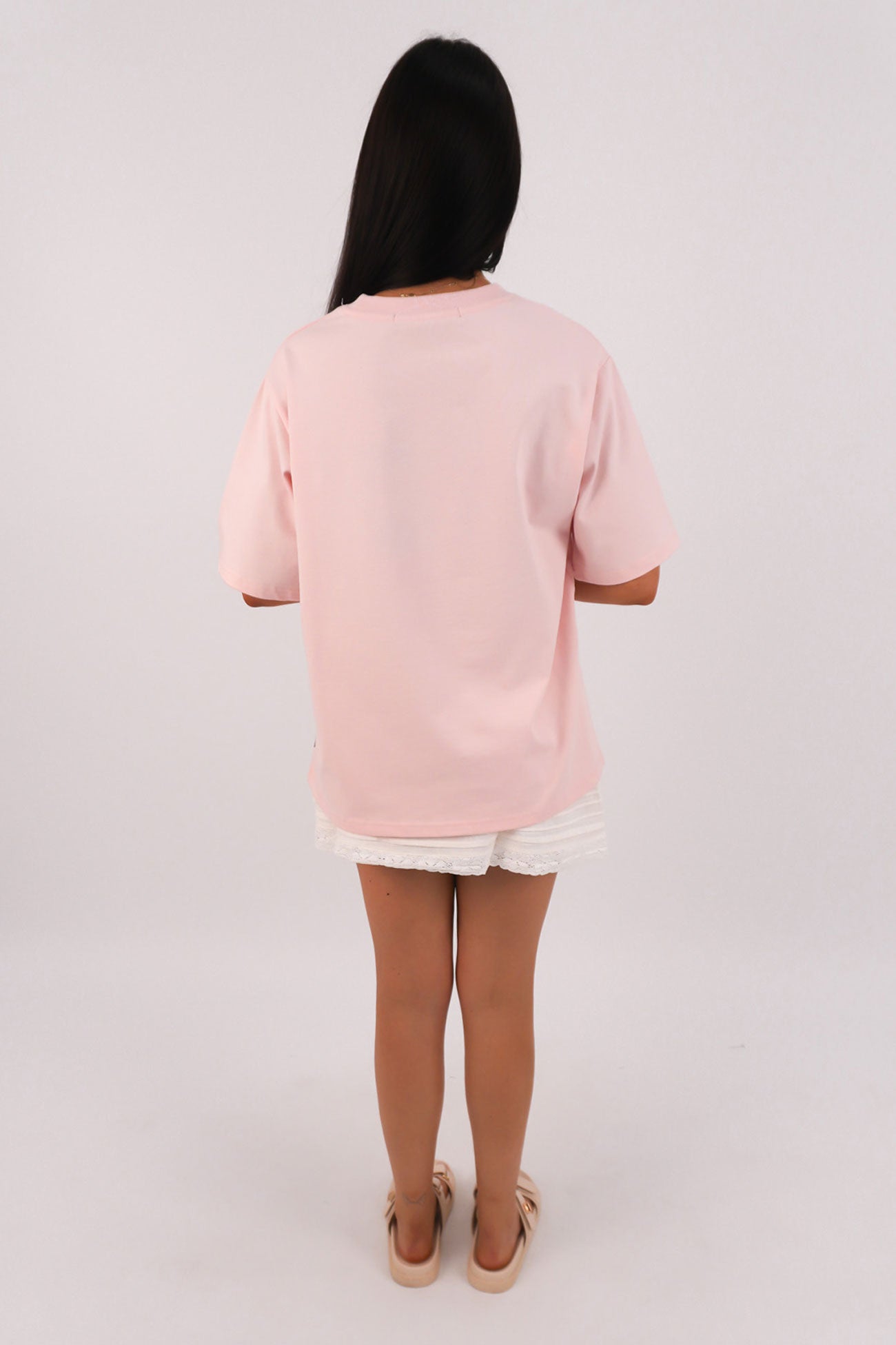 Core Oversized Tee Blush