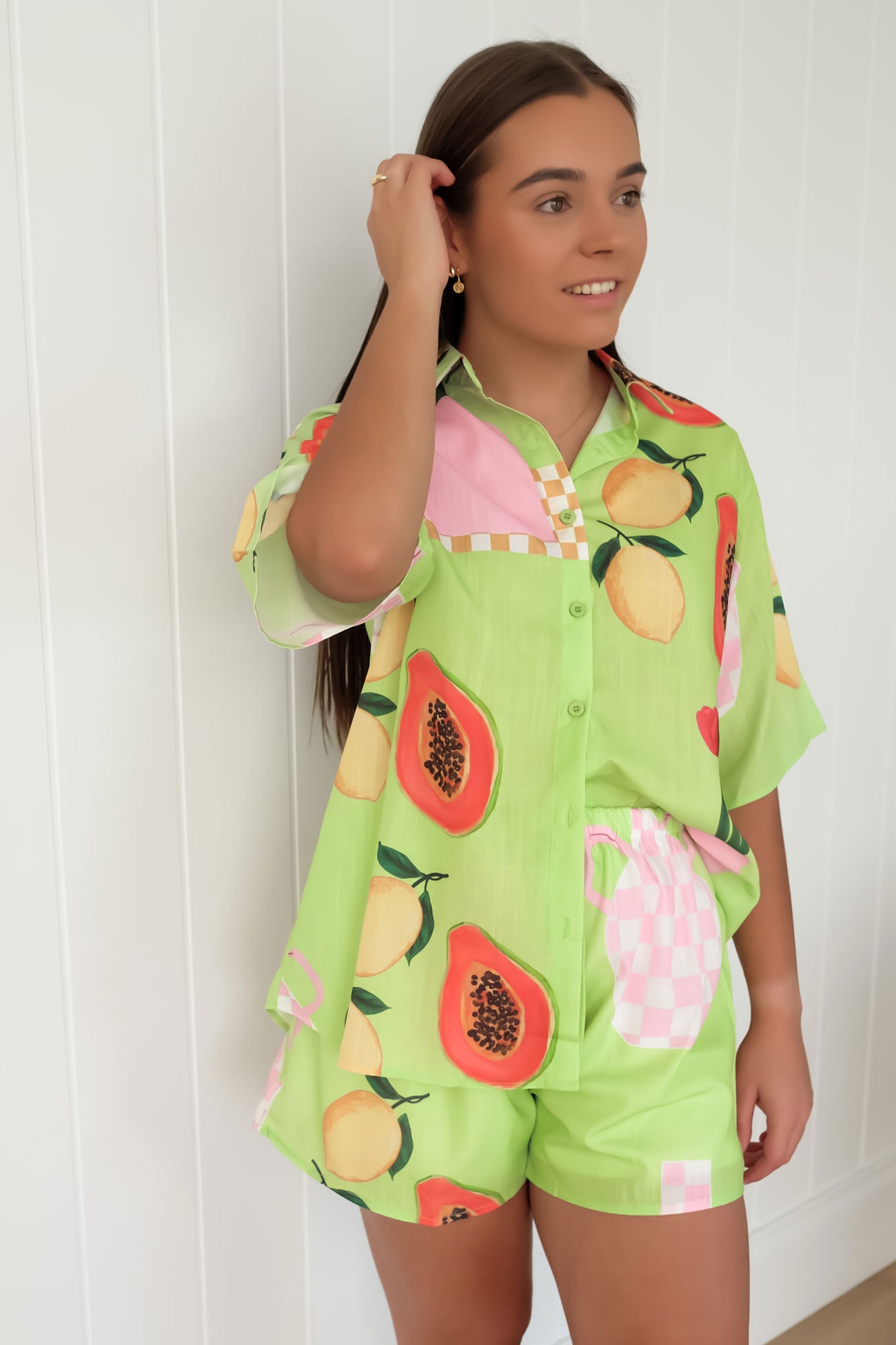 Corfu Set Green Lemon Papaya