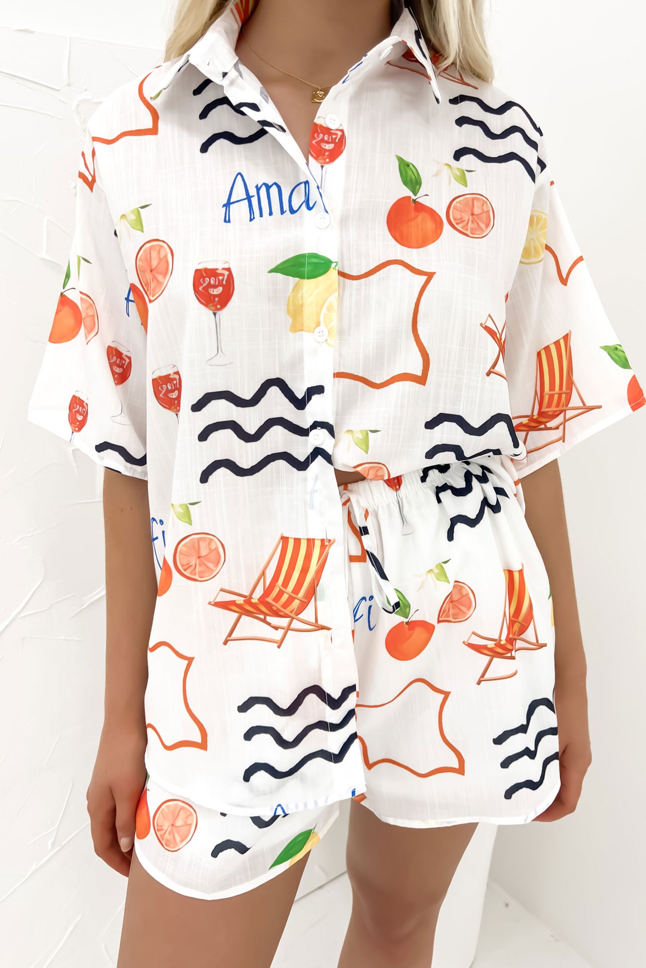 Corfu Set Orange Amalfi