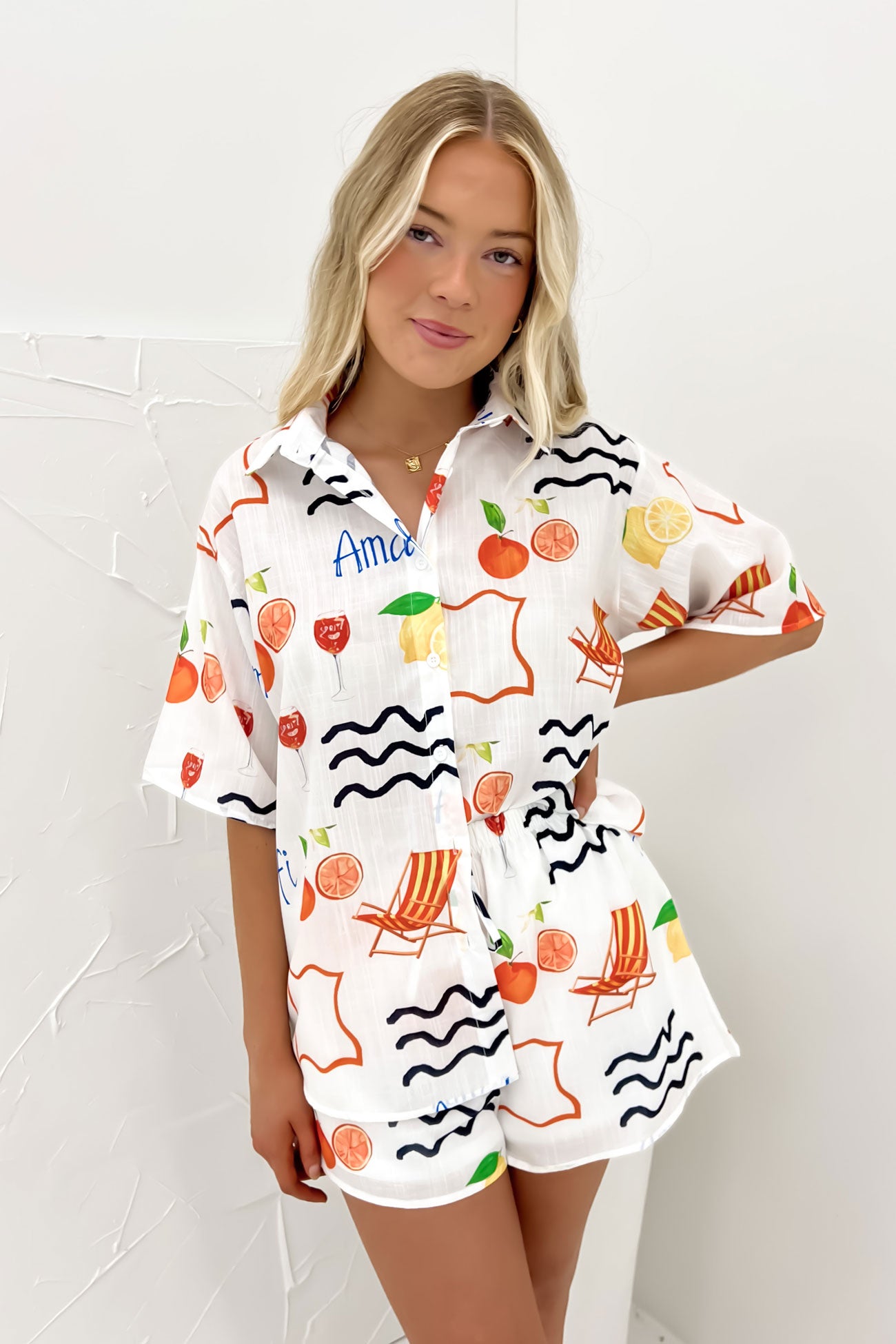 Corfu Set Orange Amalfi