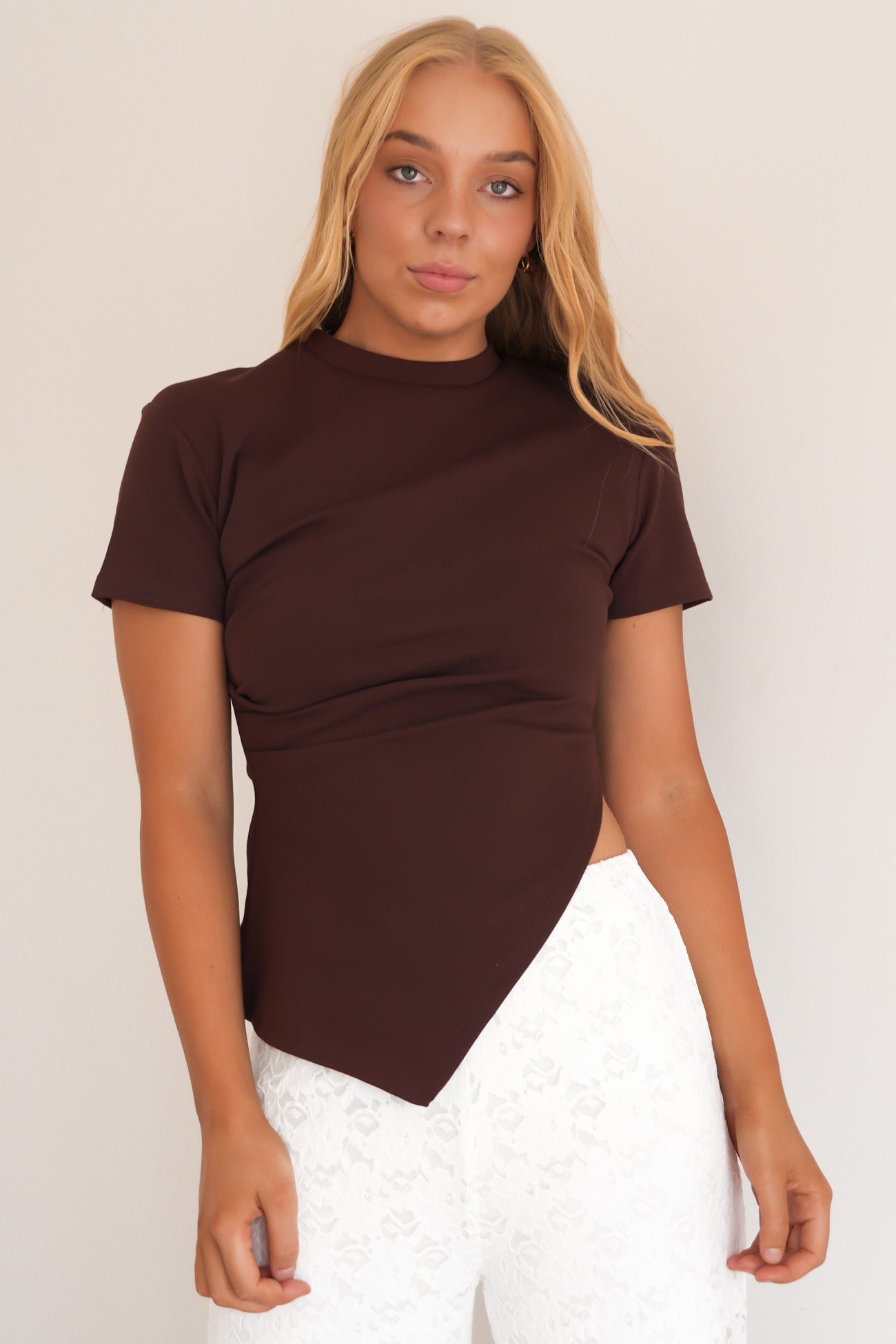 Courtney Tee Chocolate