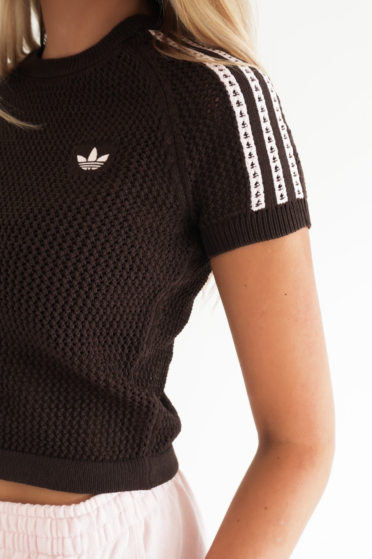 Crochet Tee Aurora Coffee