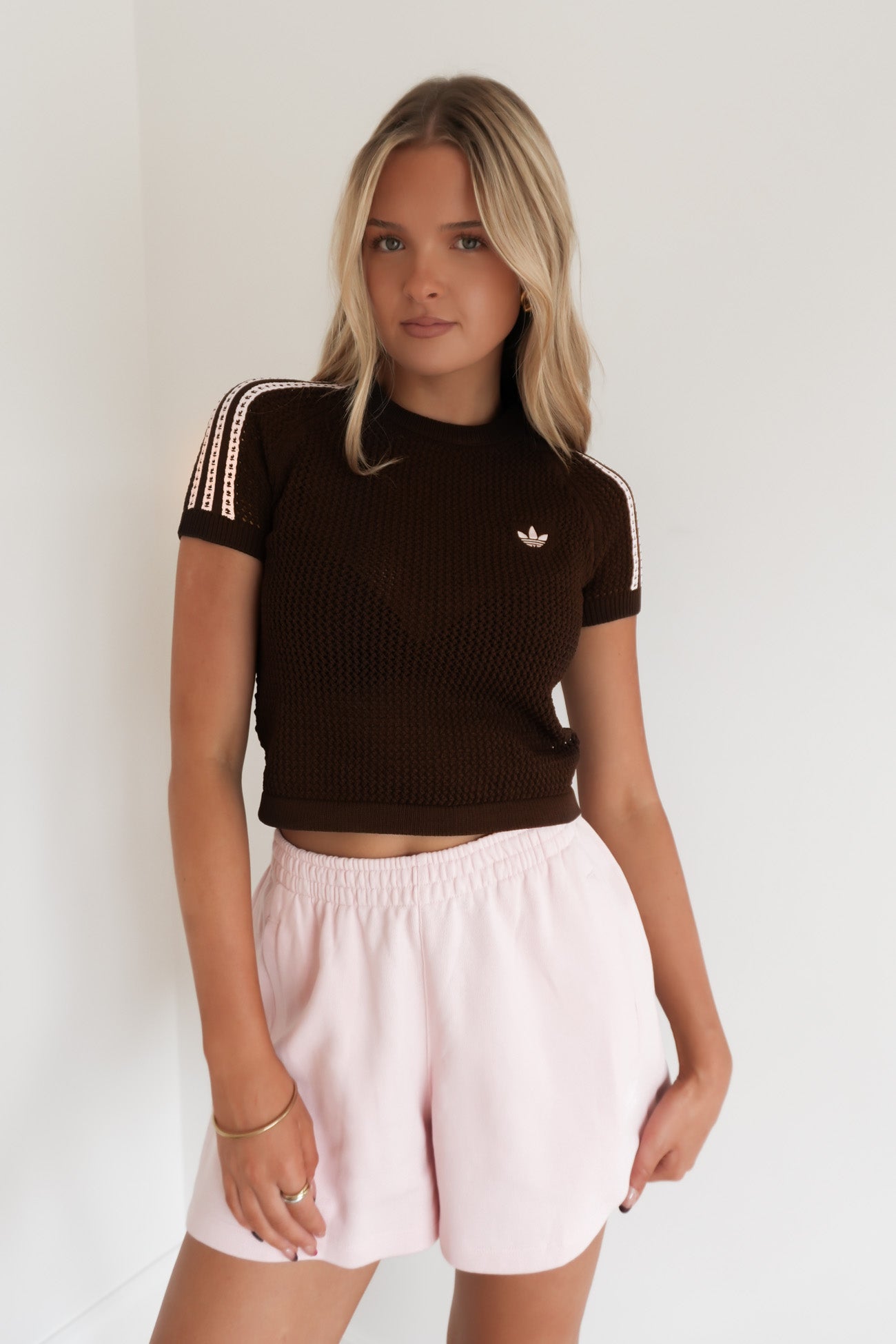 Crochet Tee Aurora Coffee