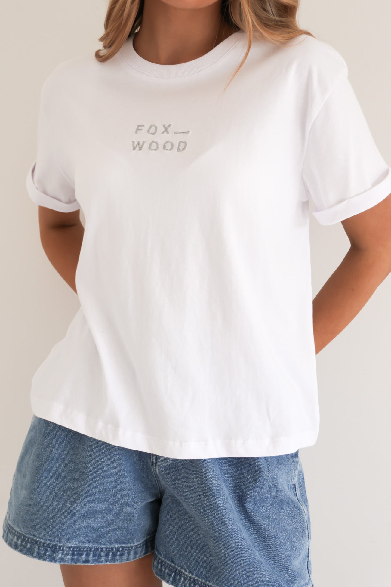 Huntleigh Oversized Tee White