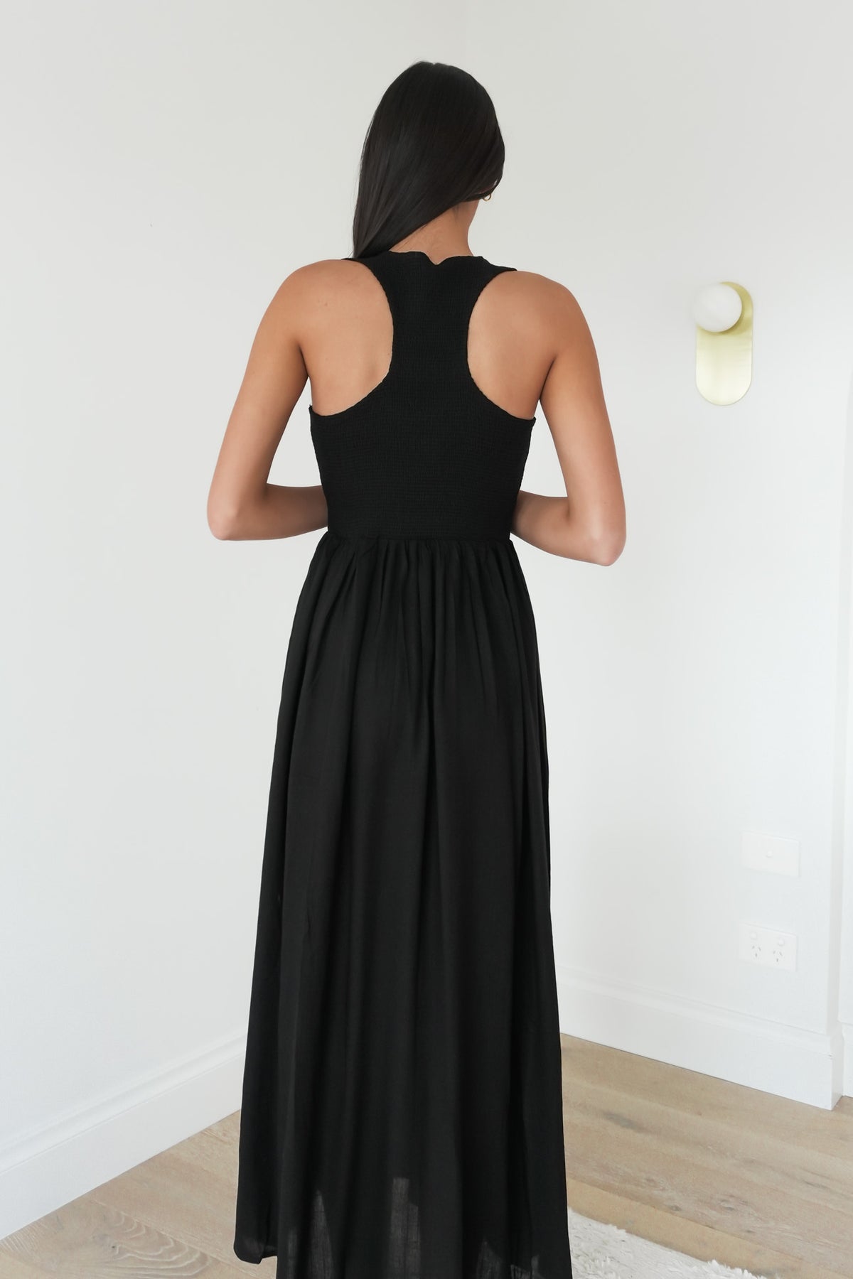 Adams Midi Dress Black
