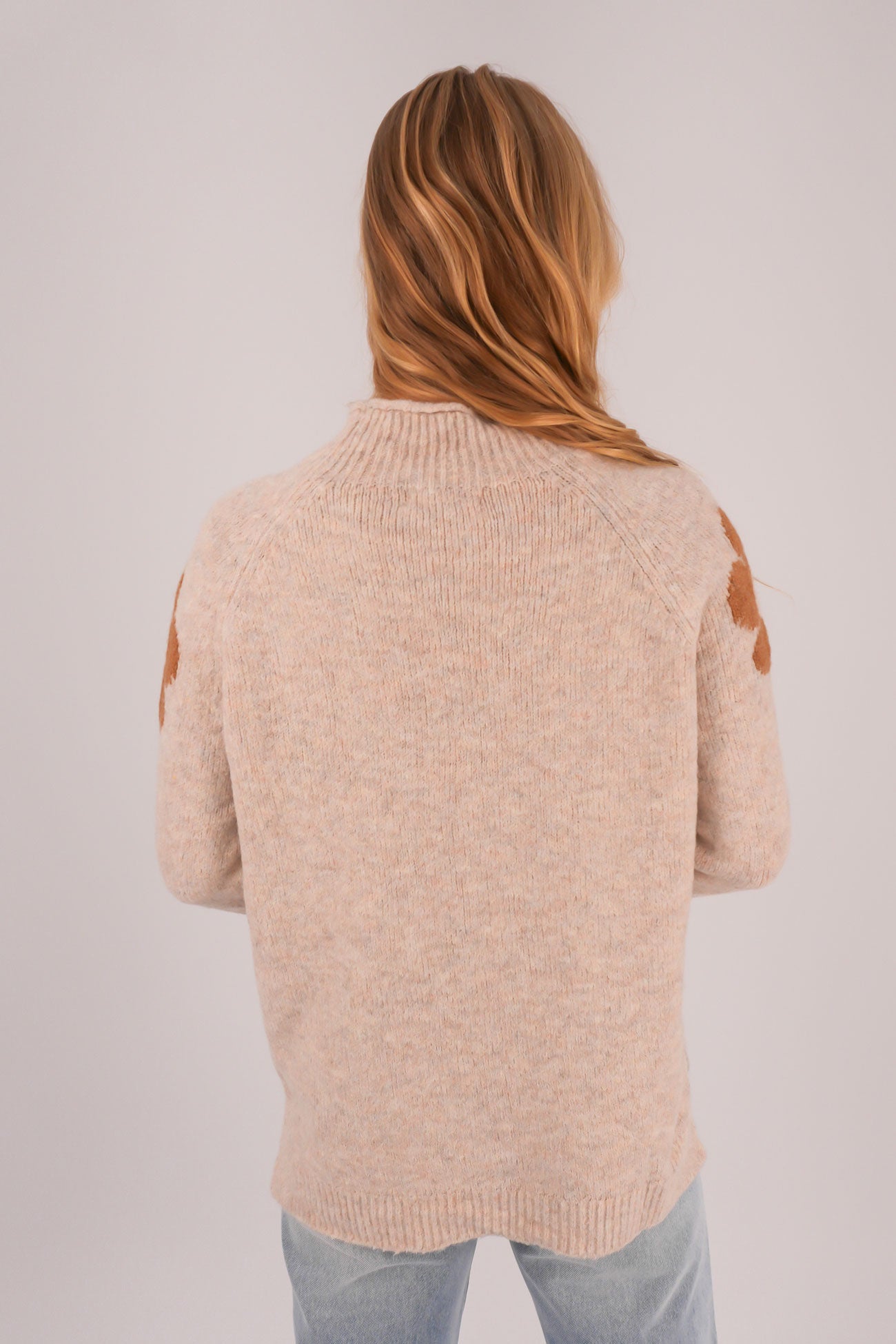 Daisy Knit Jumper Latte