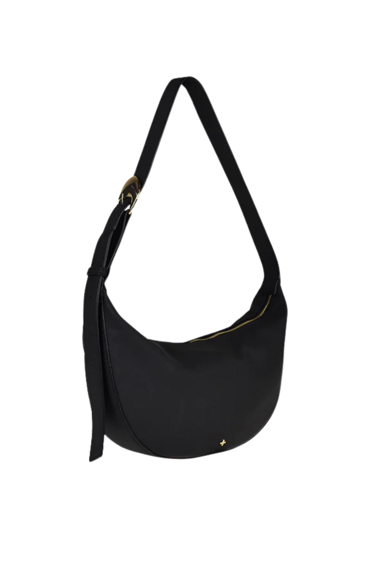 Damsel Bag Black Pebble Gold