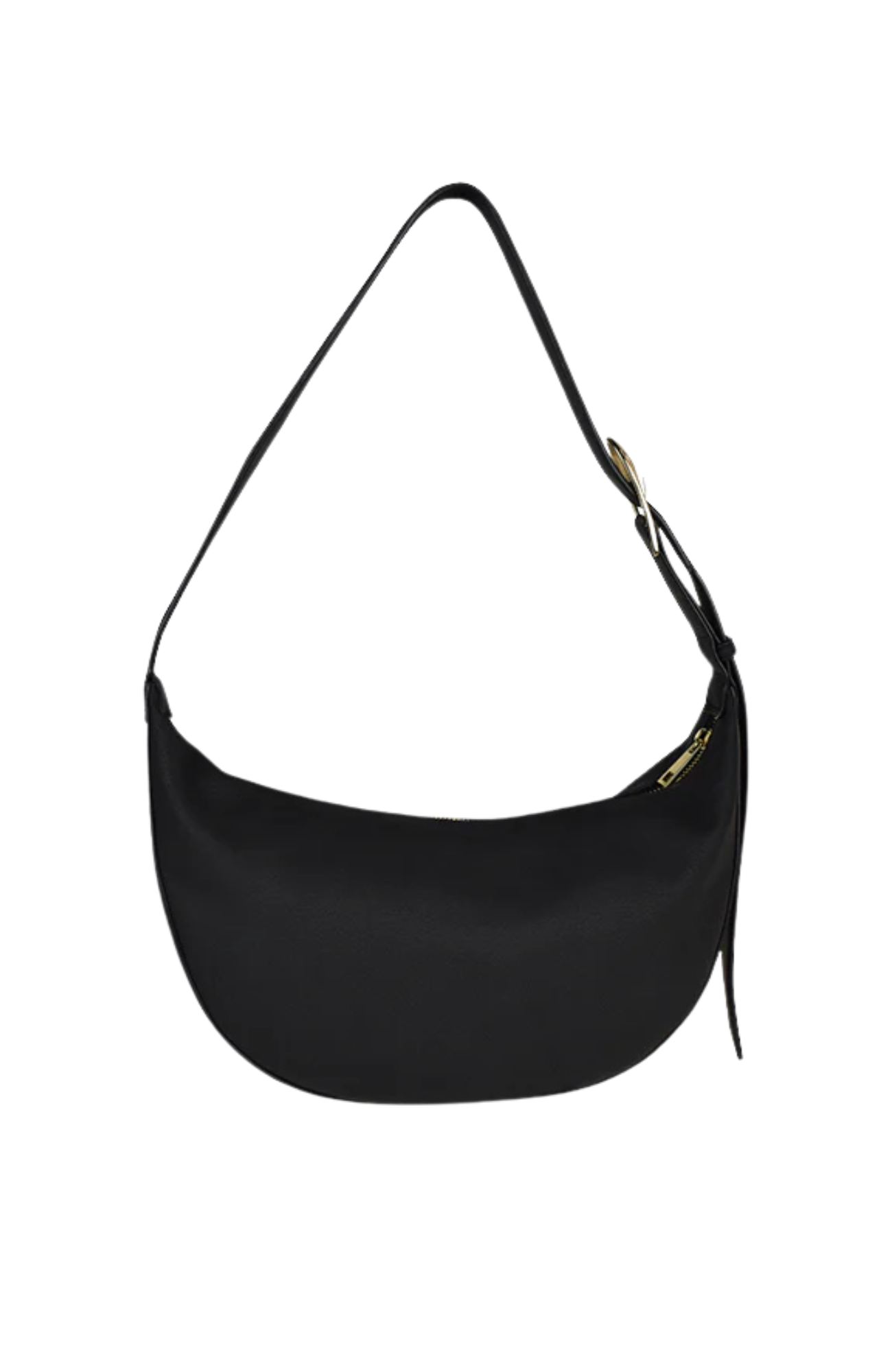 Damsel Bag Black Pebble Gold