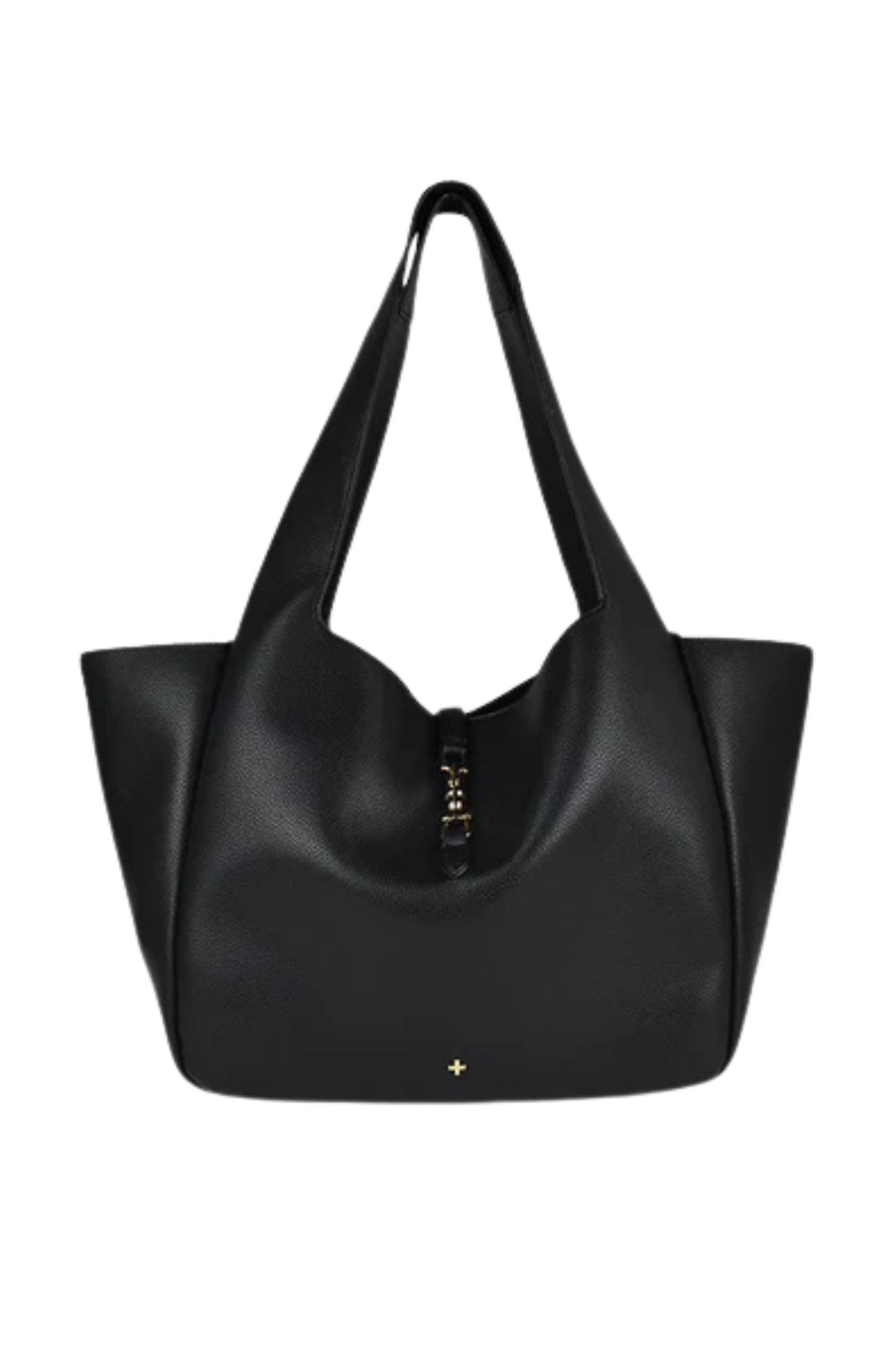 Dasha Bag Black Pebble Gold