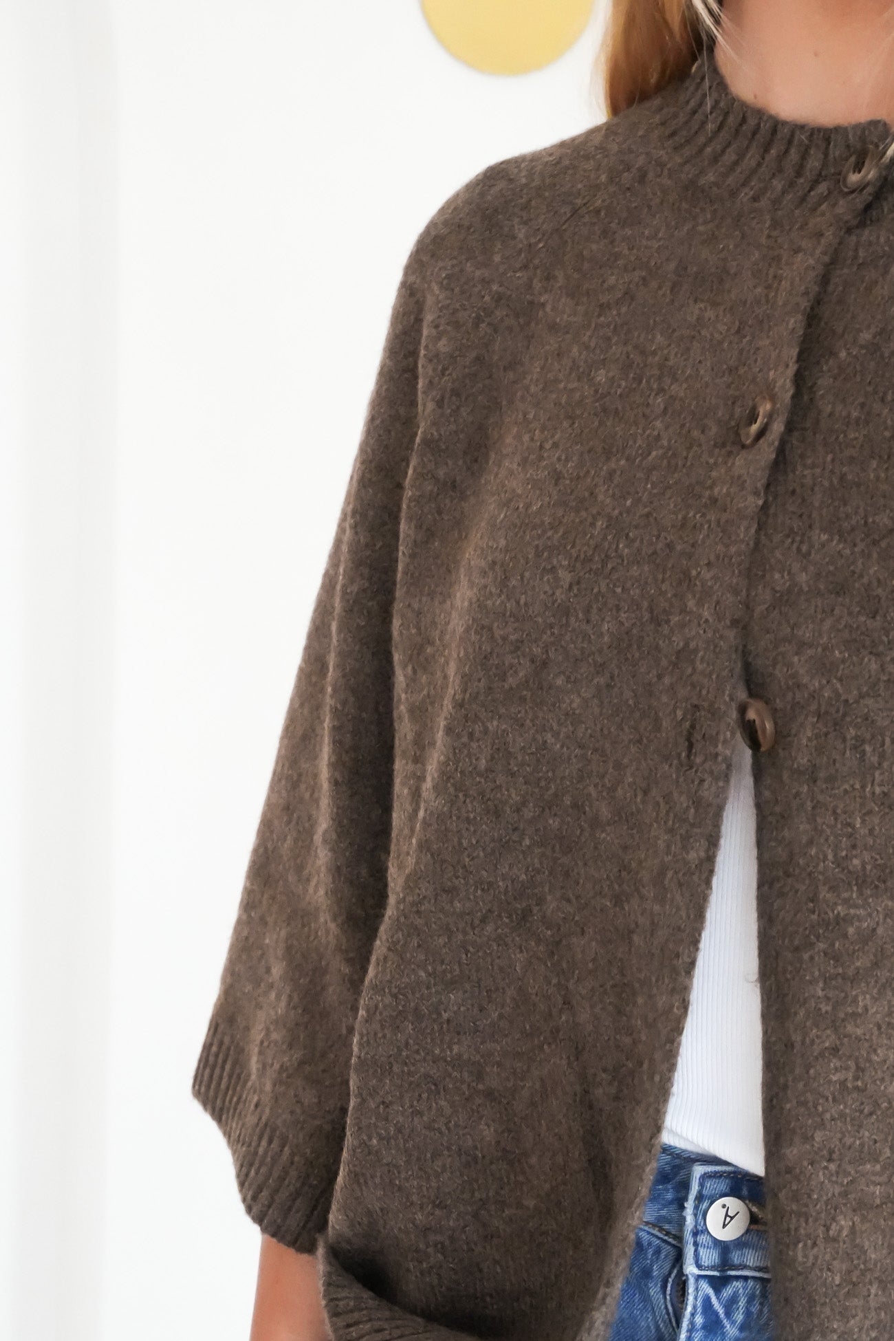 Demika Cardigan Chocolate