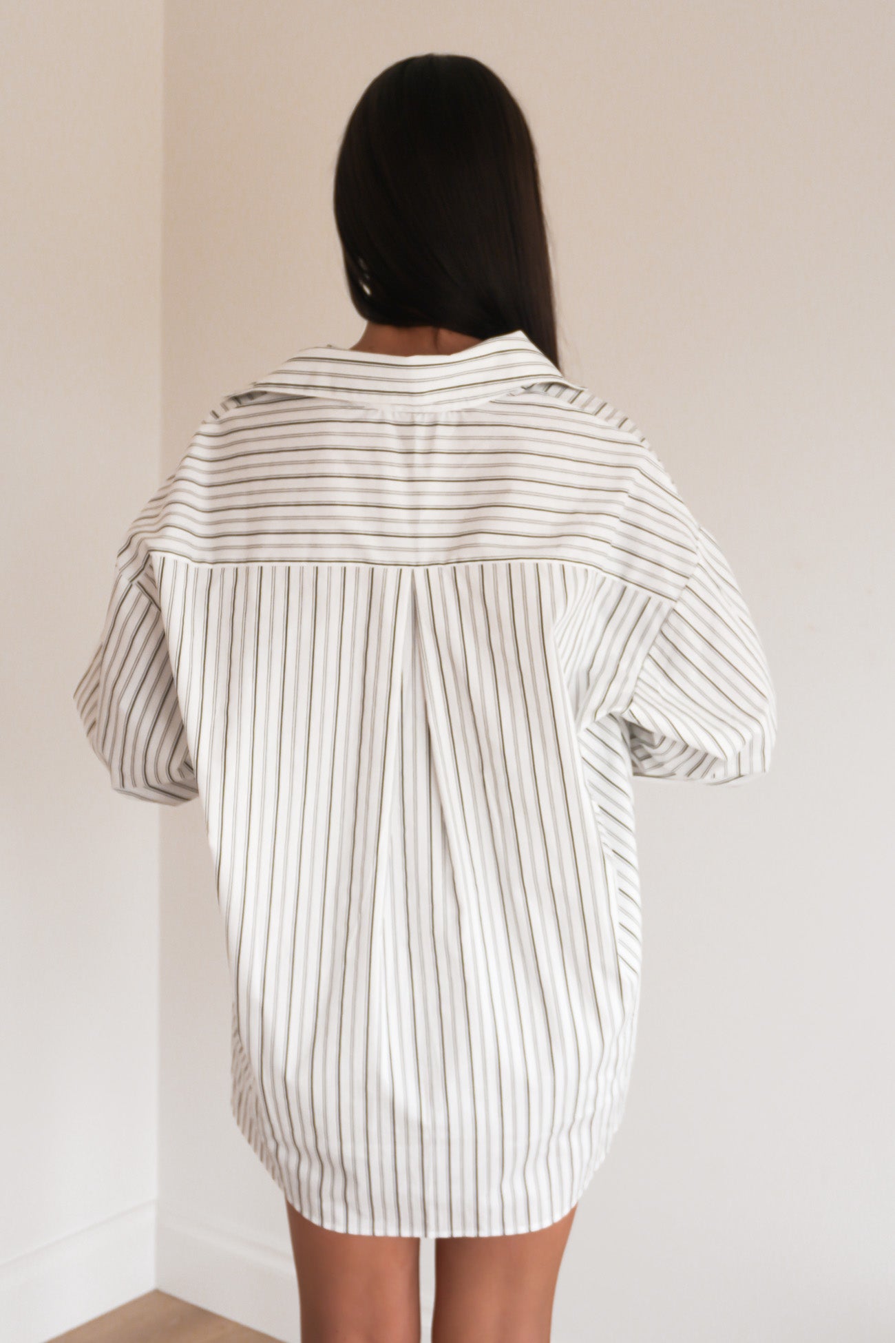 Dion Shirt White Stripe