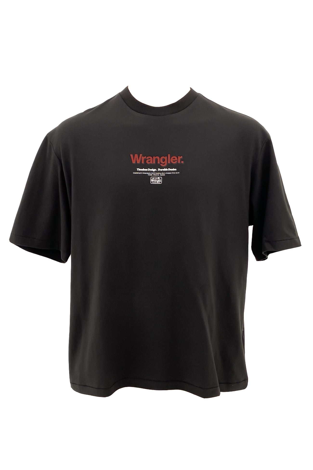 Discover Slacker Tee Worn Black f