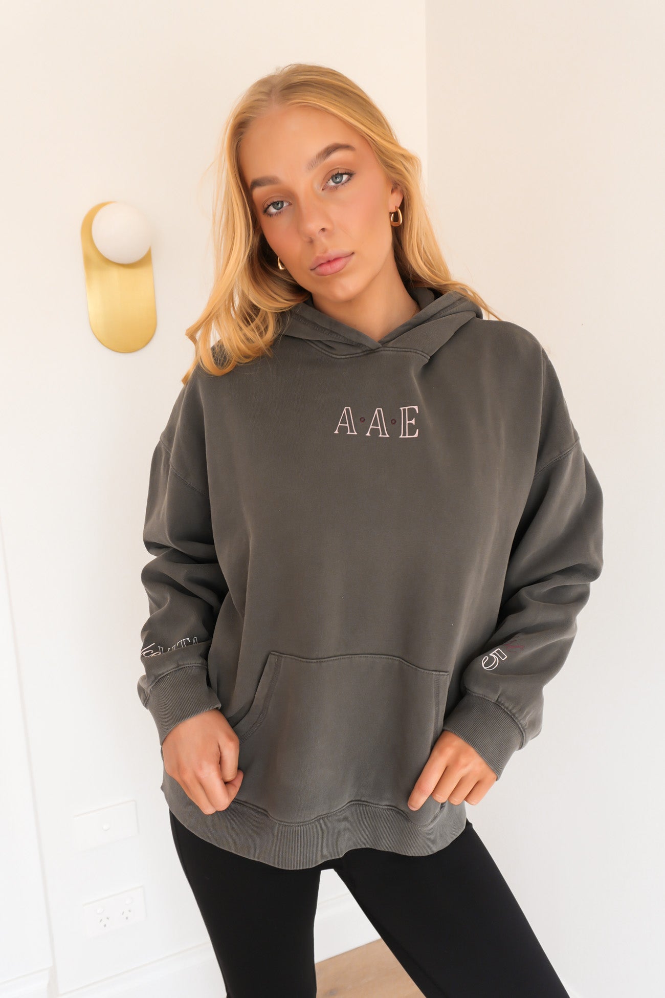 Dolce Relaxed Hoodie Charcoal