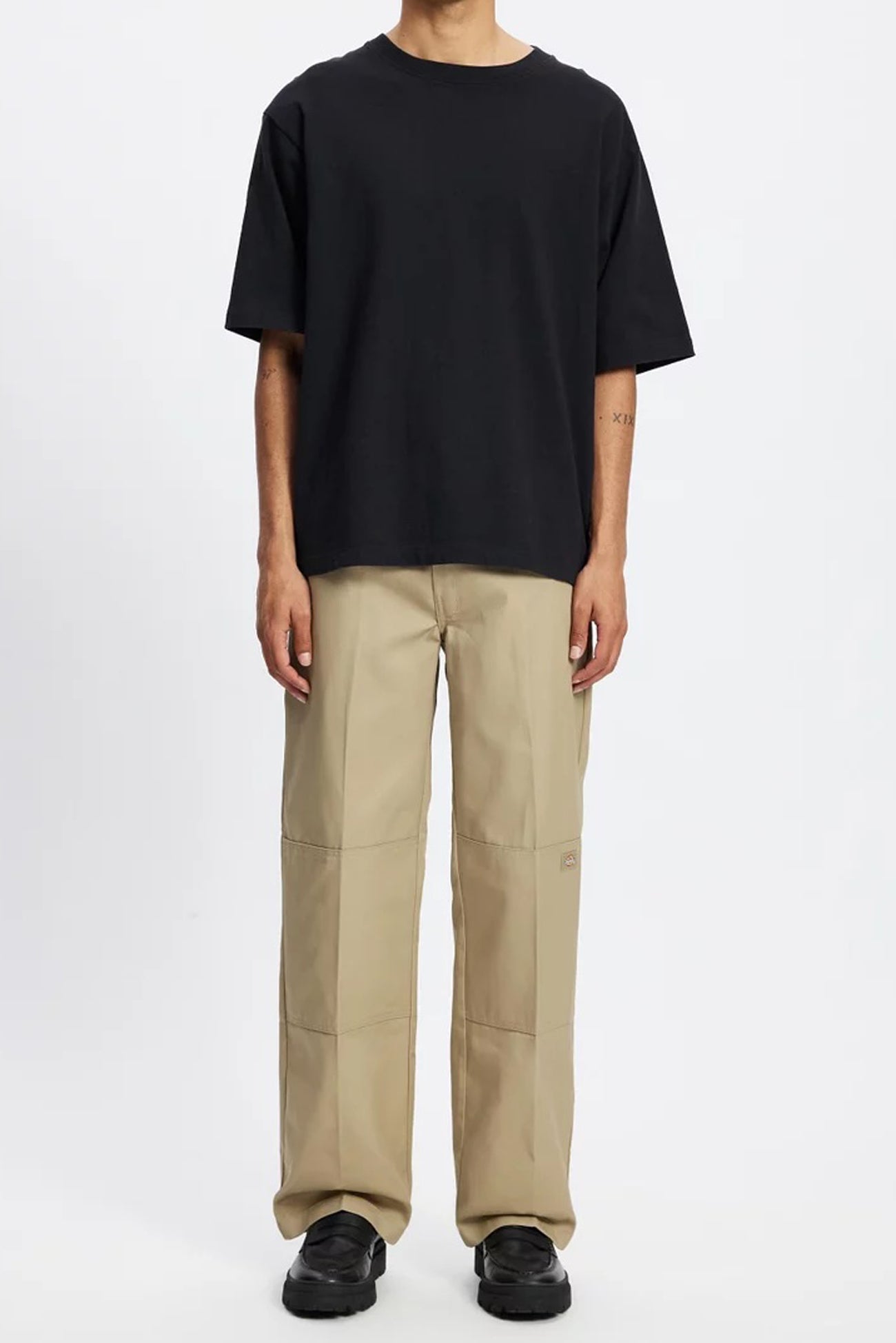 Double Knee Rec Pant Khaki