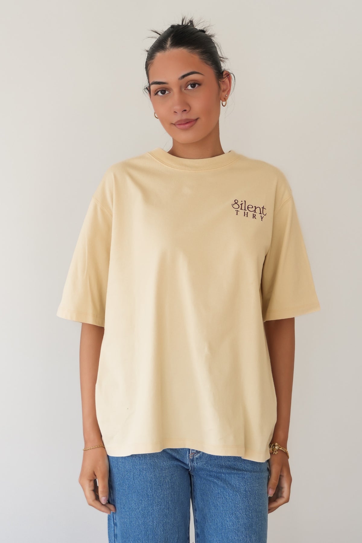 Dreams Oversized Tee Butter