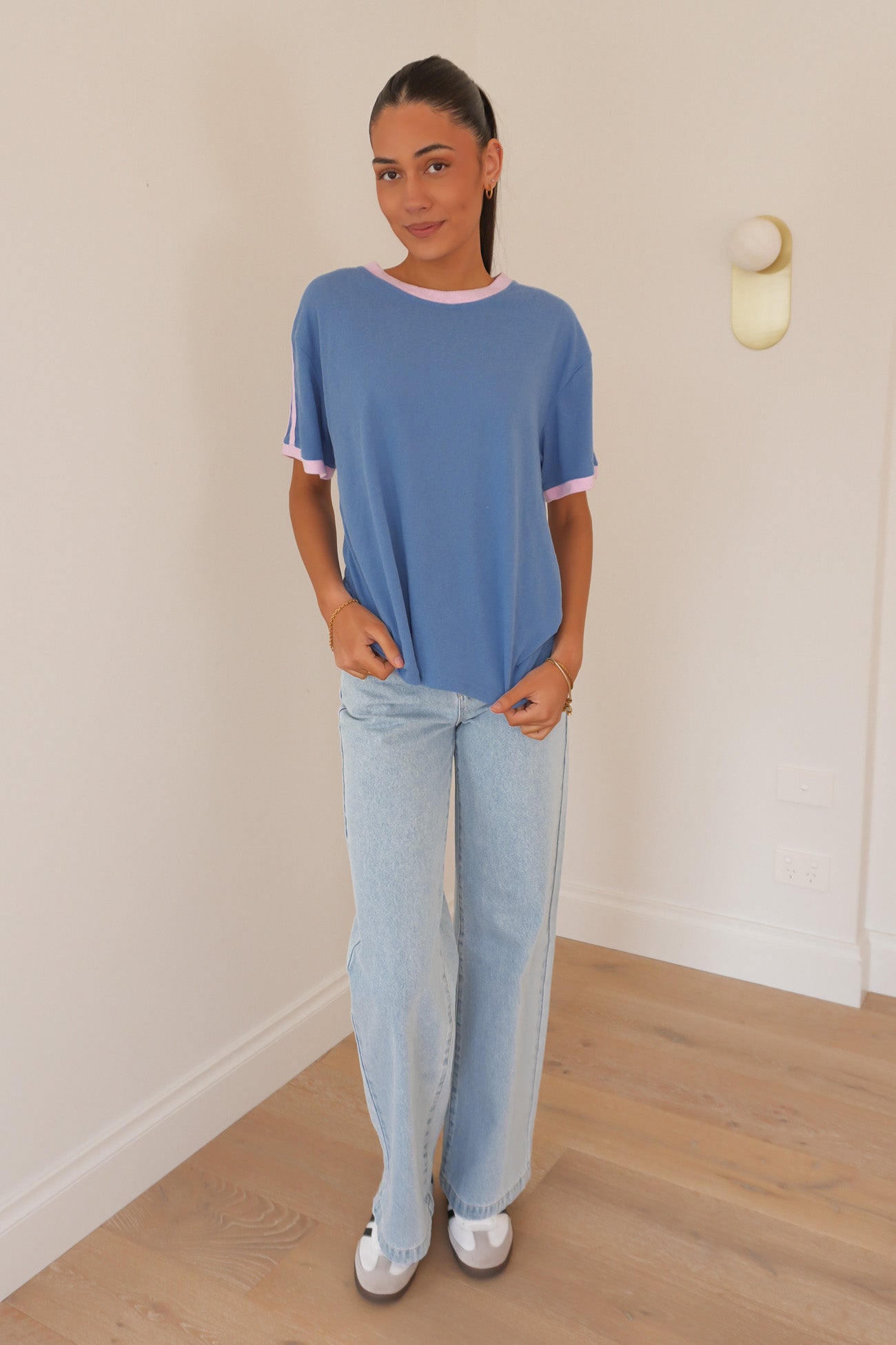 Effy Tee Blue Pink