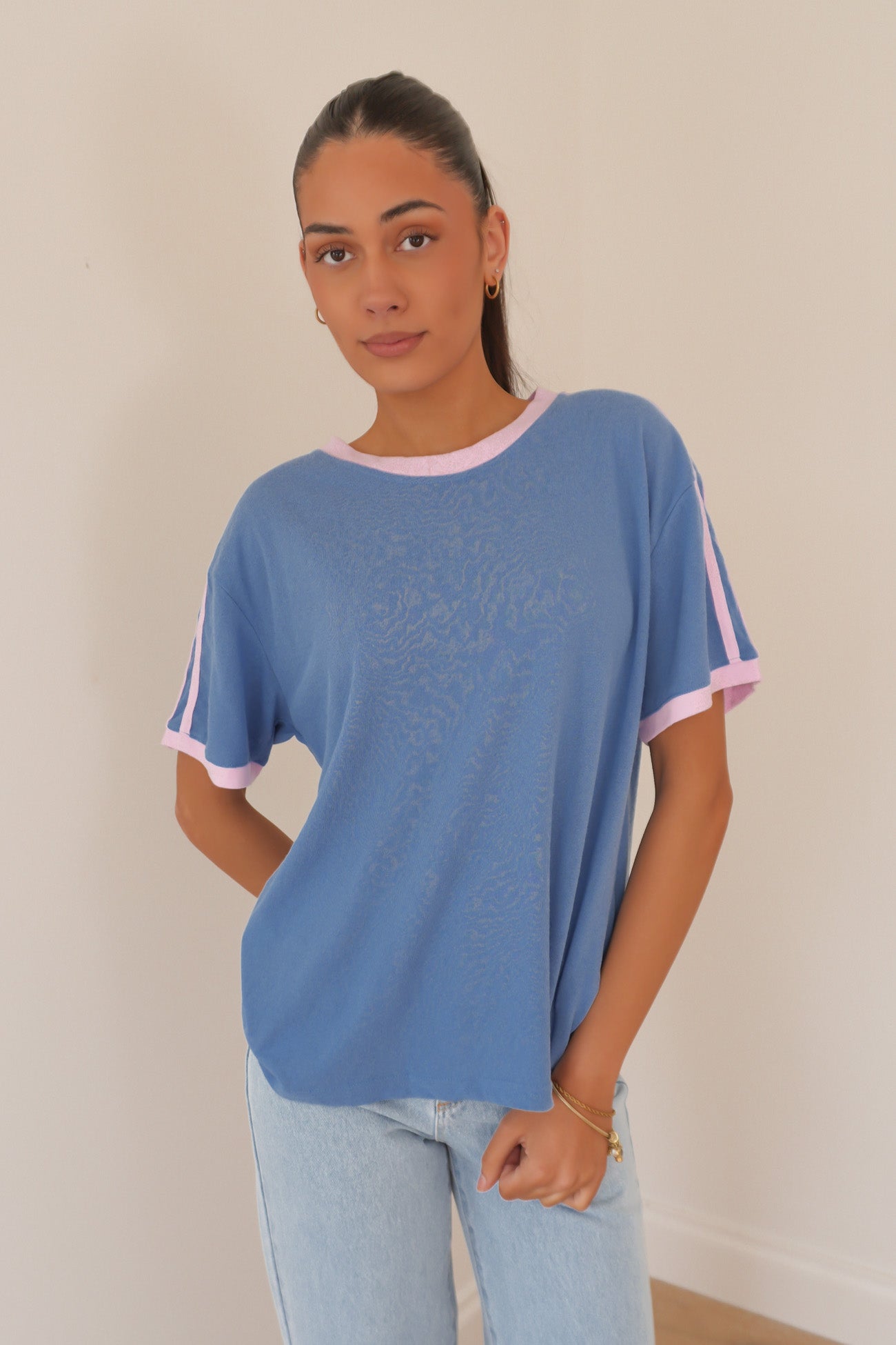 Effy Tee Blue Pink