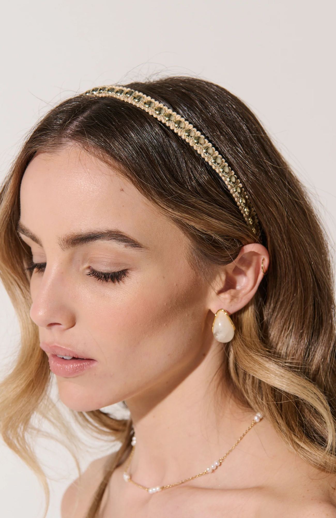 Elaine Headband Champagne
