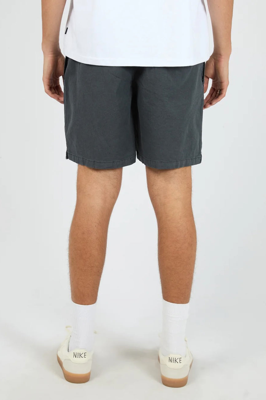 Elastic Waist Short Navy