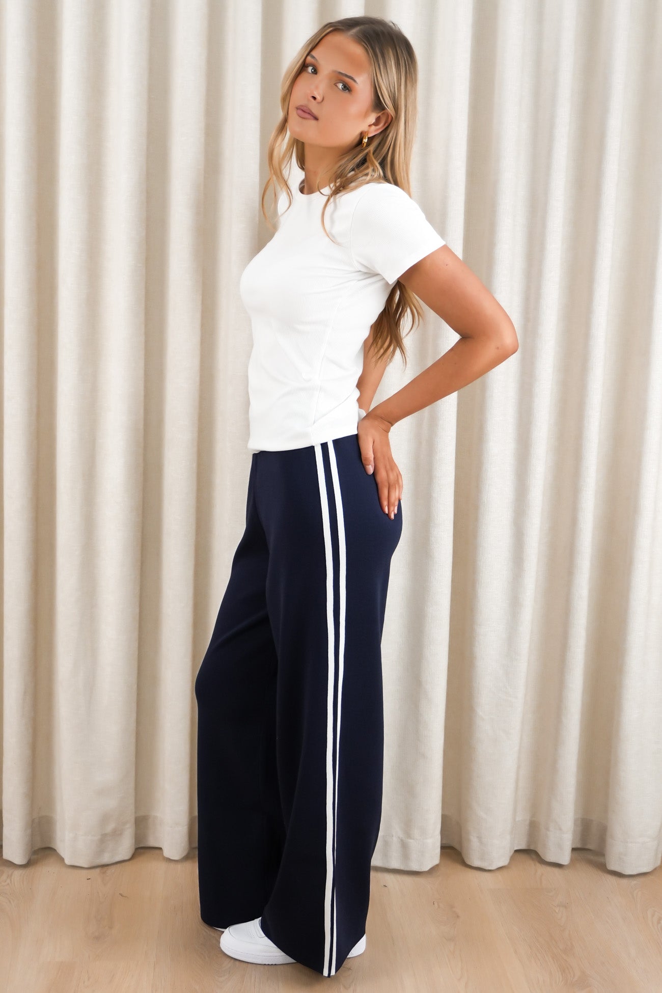 Elesha Knit Pant Navy