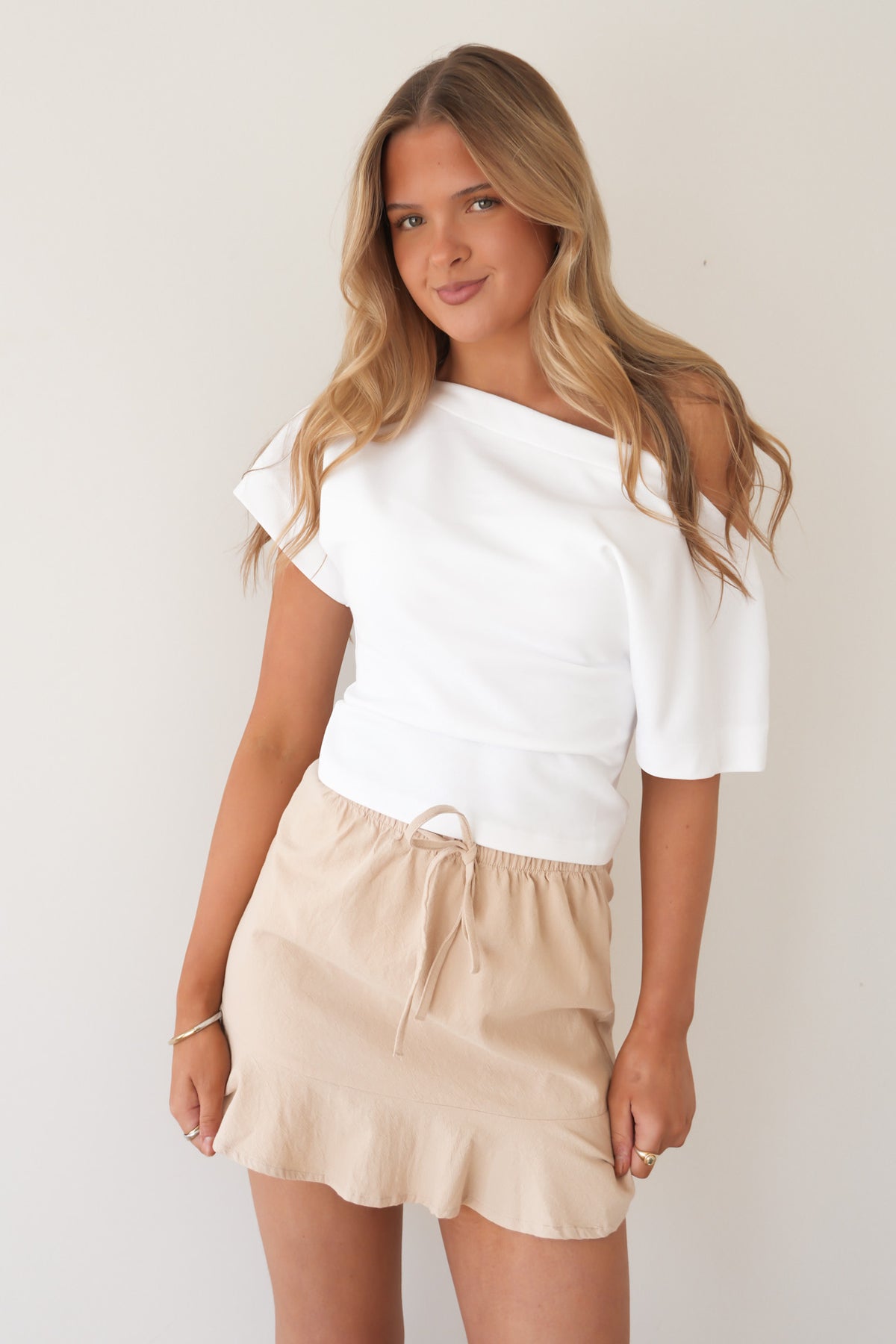 Elijah Skirt Tan