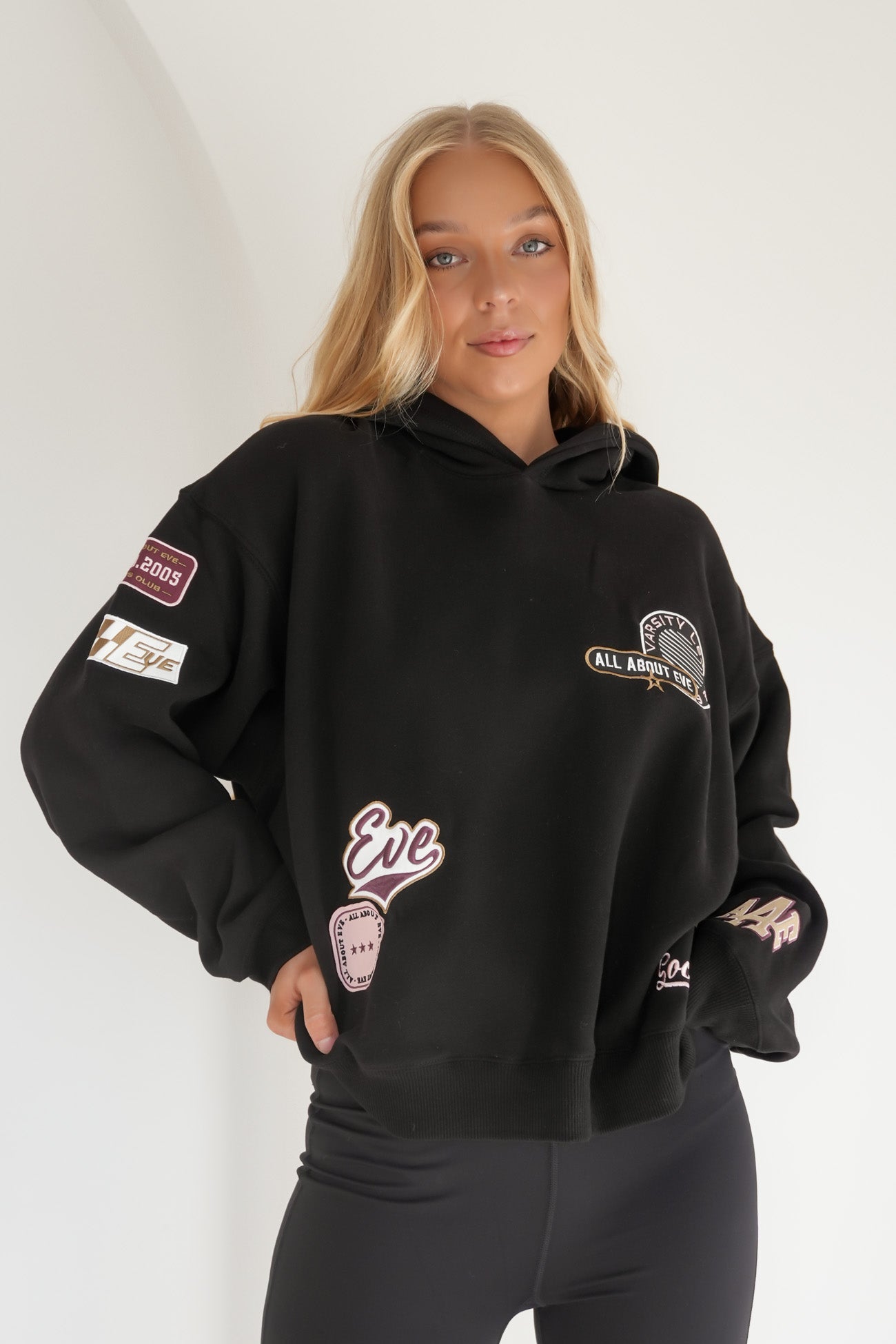 Elite Box Hoodie Black