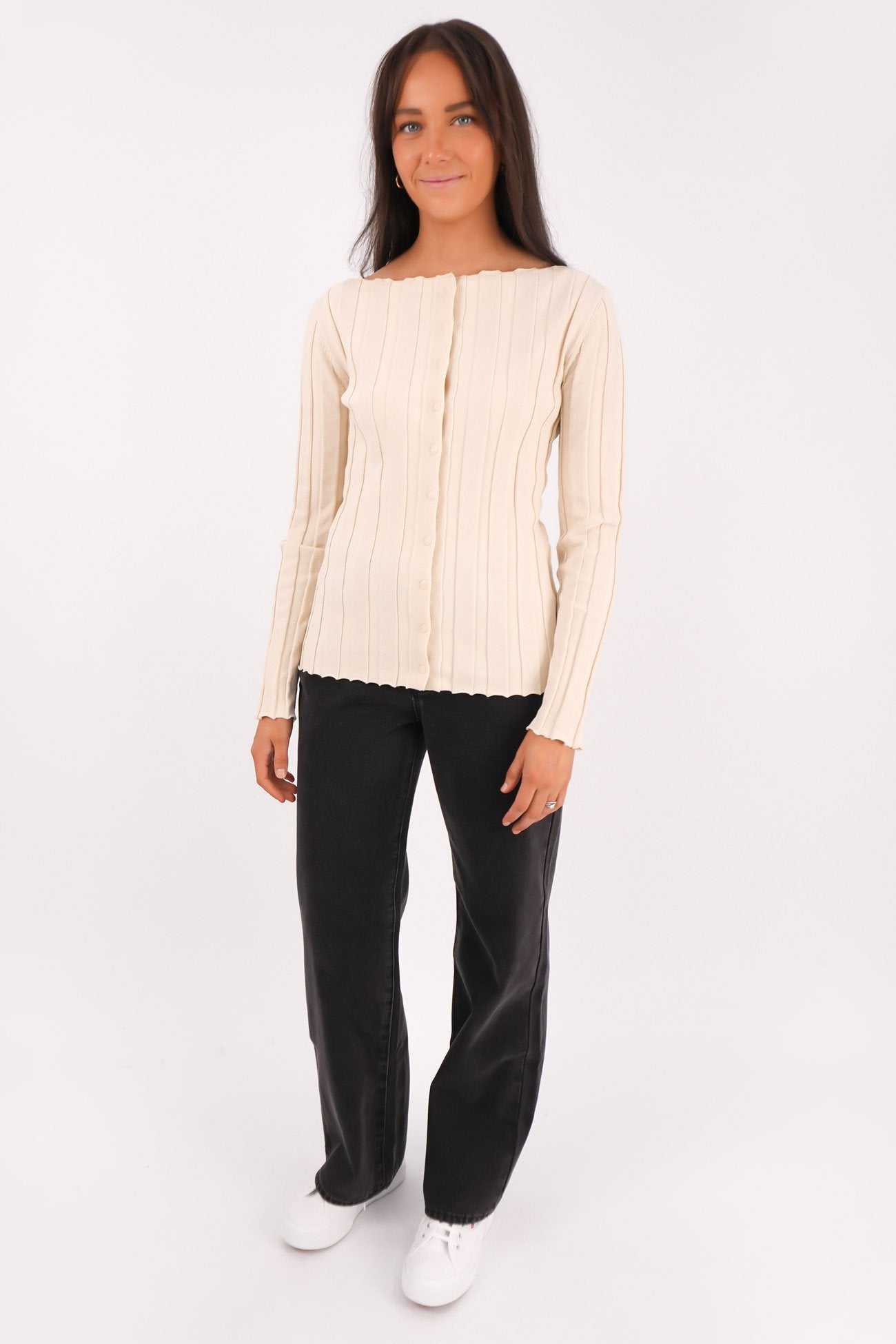 Ellen Long Sleeve Cream