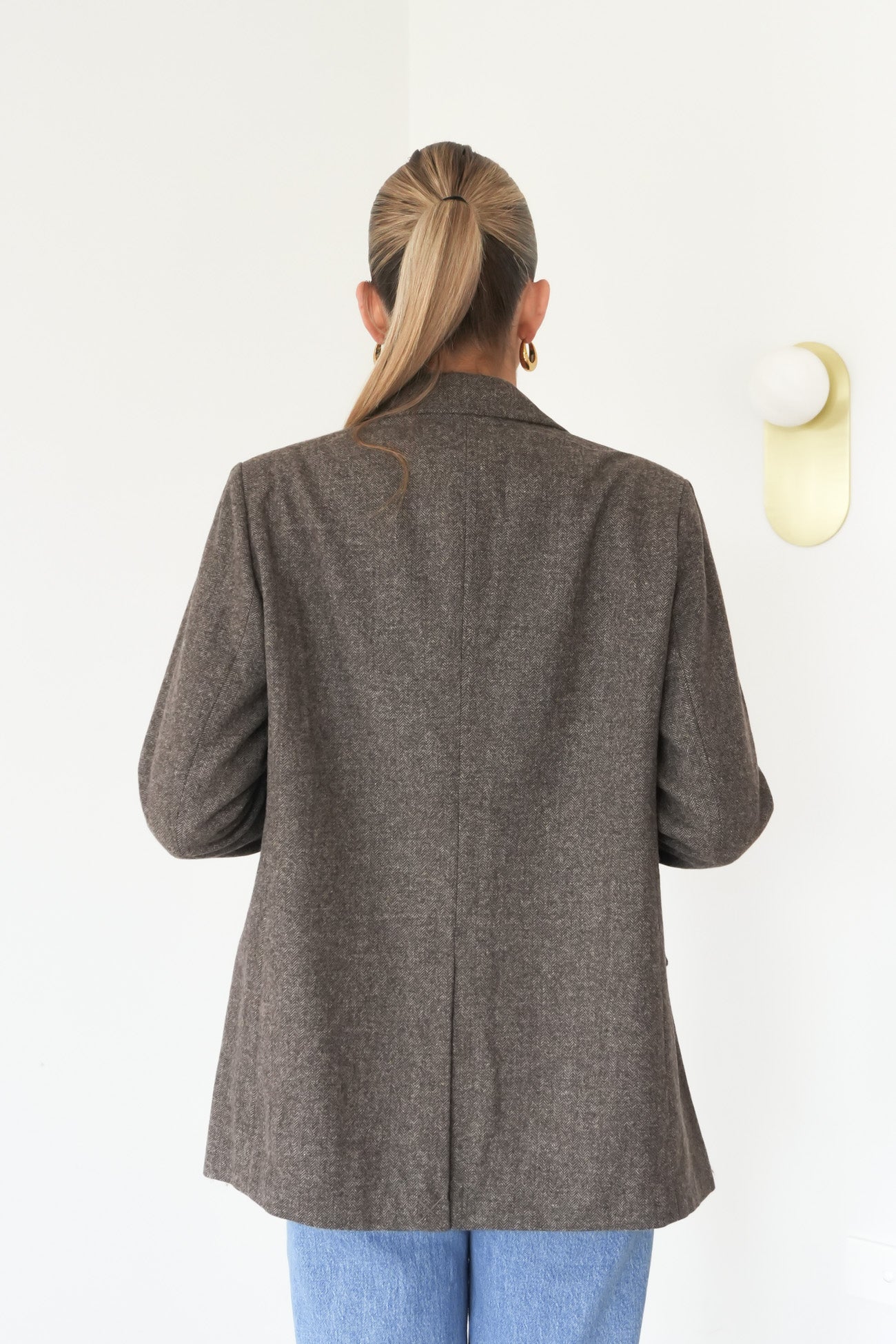 Elodie Blazer Brown