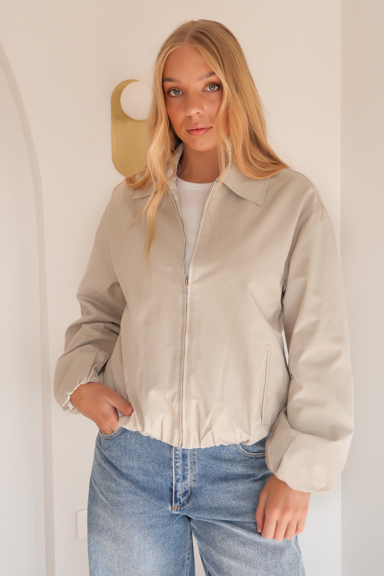 Elyshia Jacket Stone