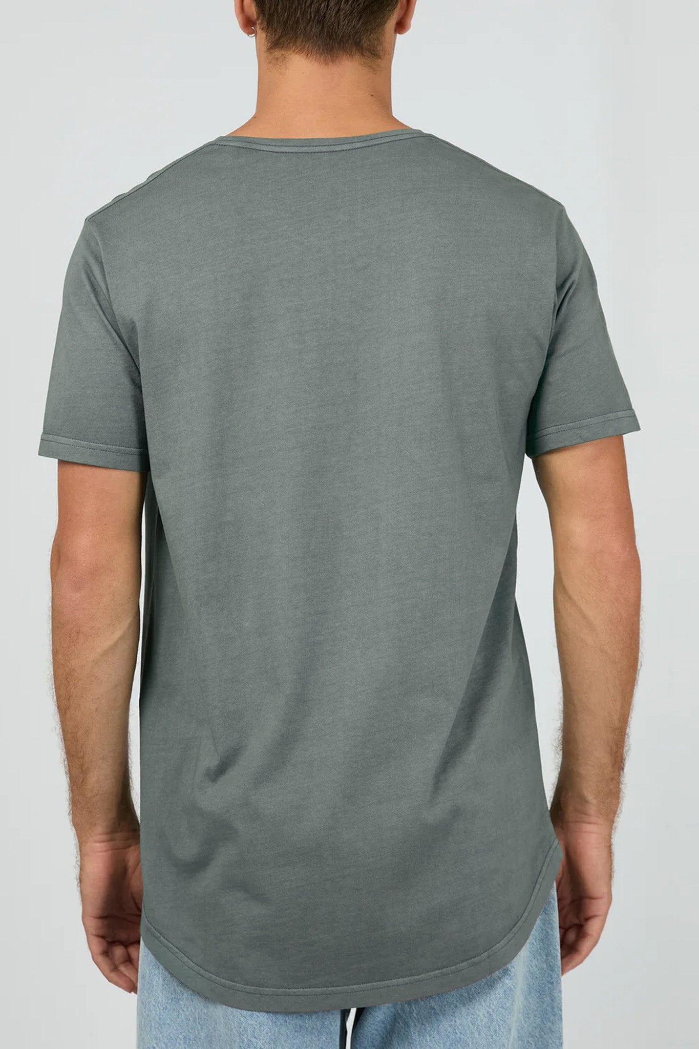 Embro Washed Tail Tee Steel