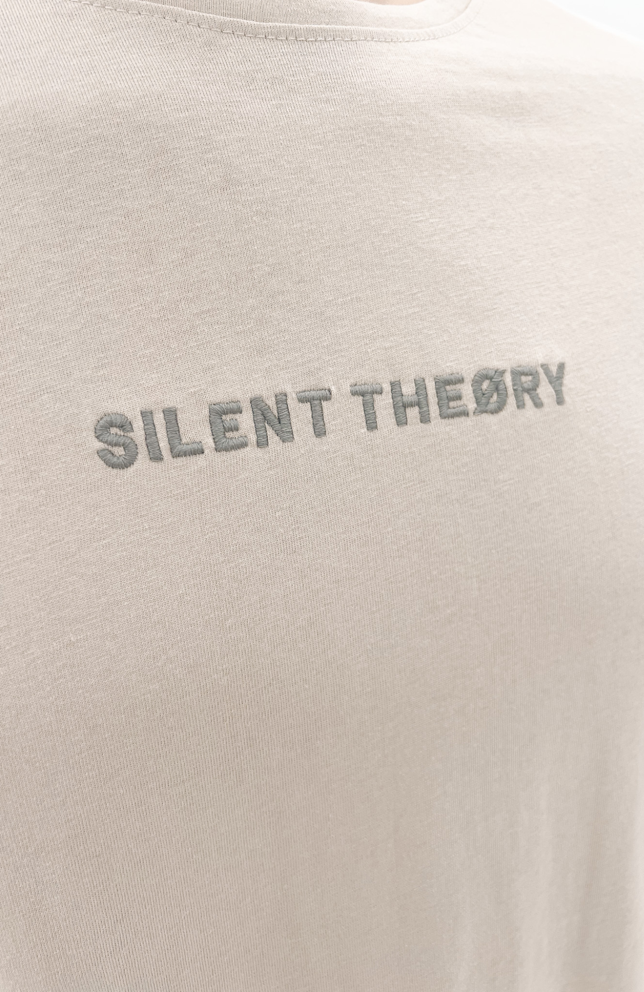 Embro Washed Tail Tee Grey