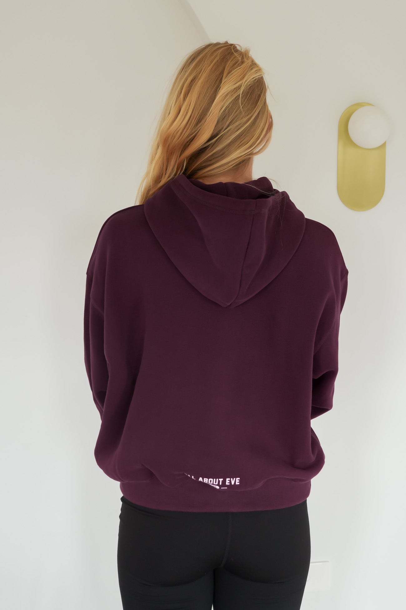 Empower Box Hoodie Wine