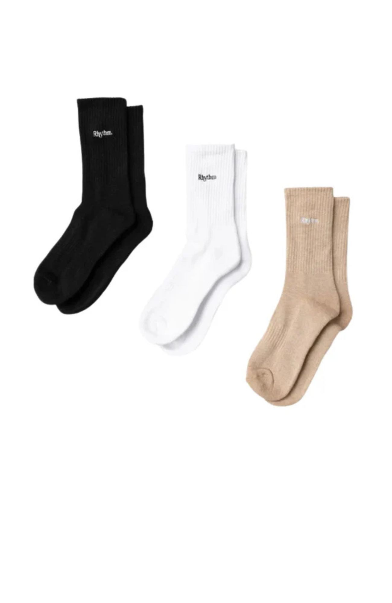 Essential 3-Pack Crew Sock Multi