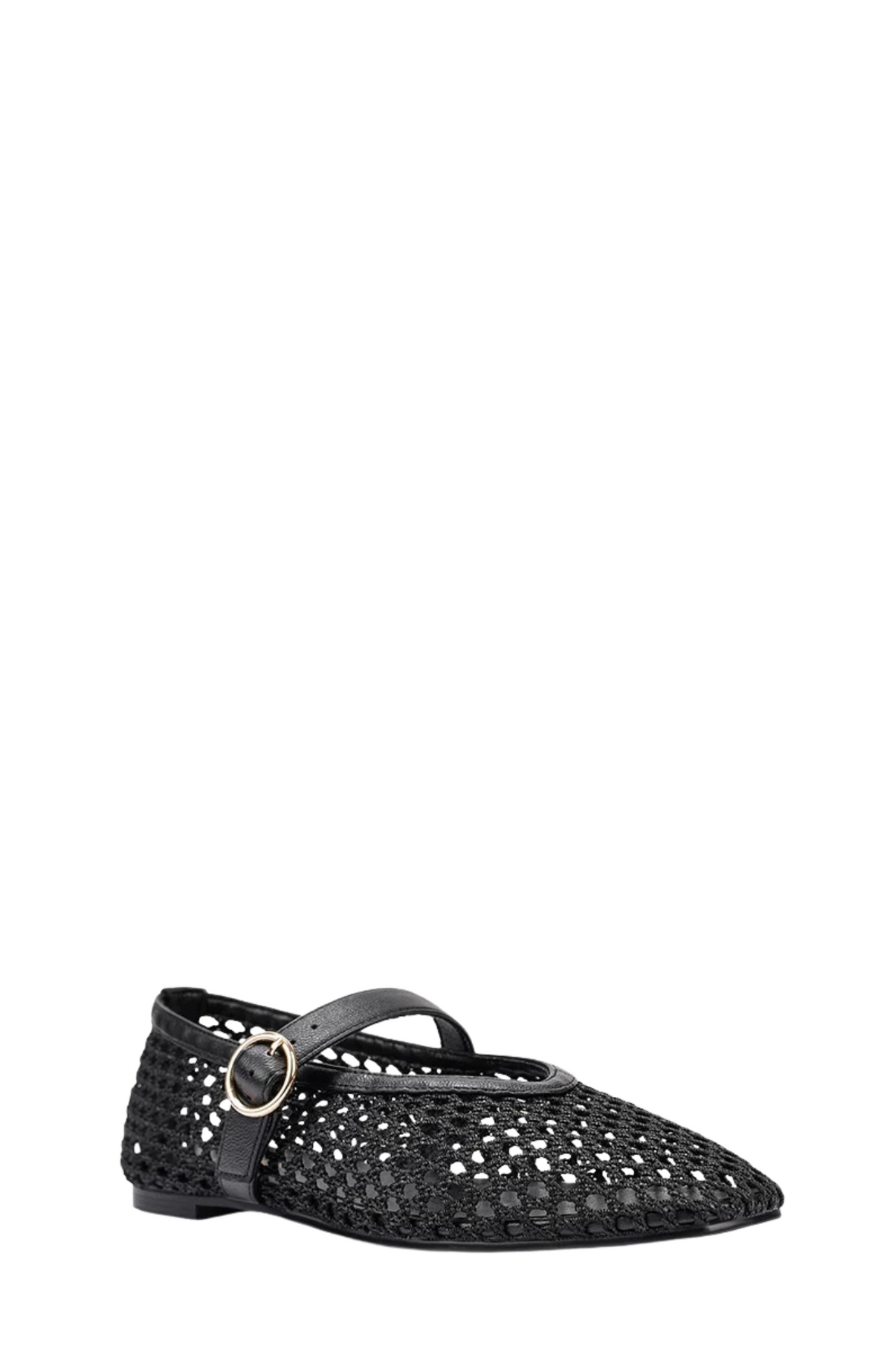 Eunice Mary-Jane Flats Black