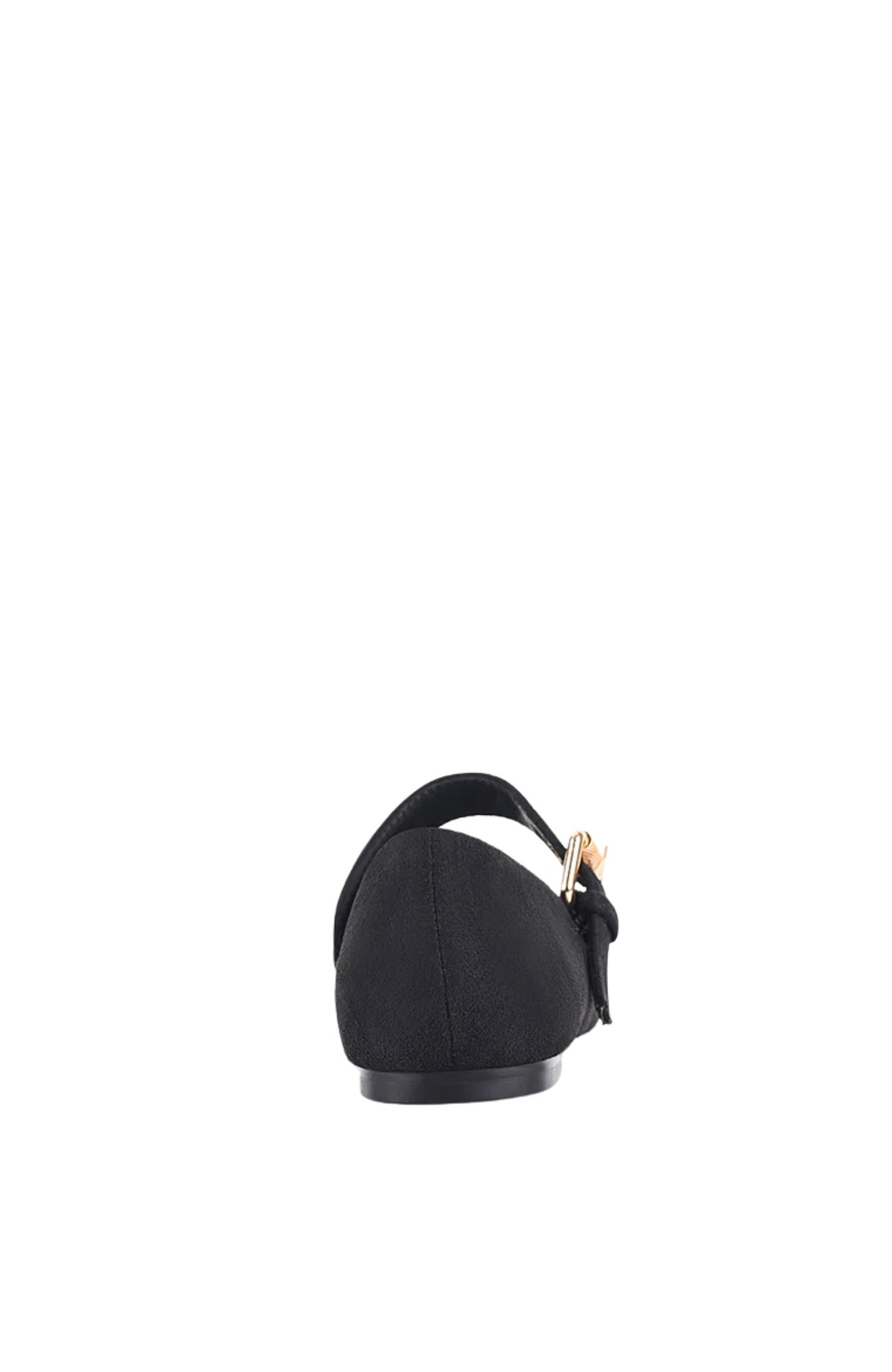 Europe Mary-Jane Flats Black Micro