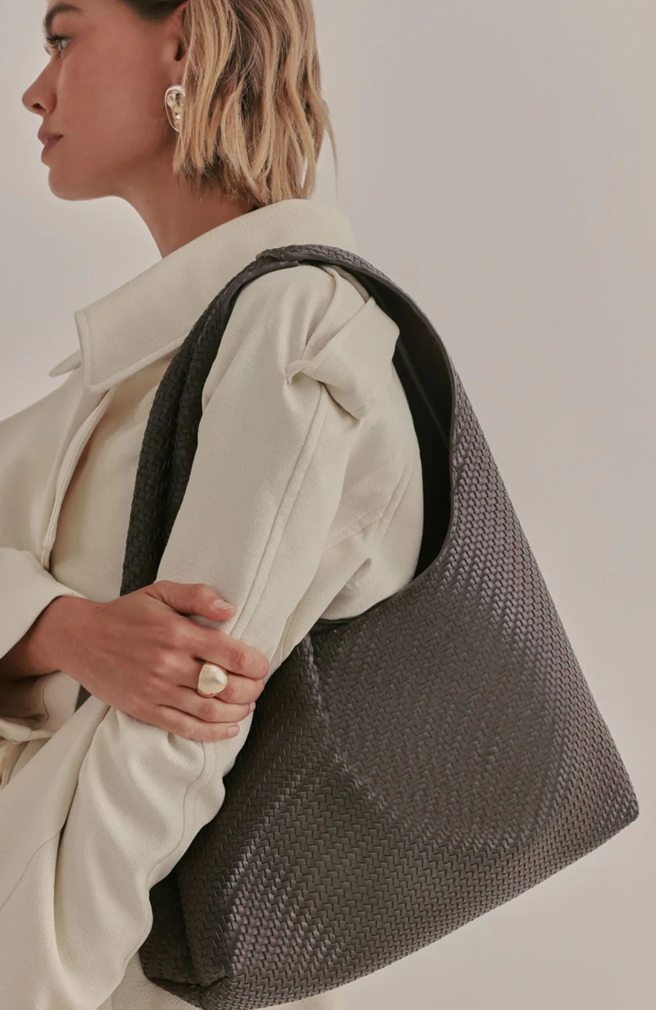 Everly Shoulder Bag Chocolate