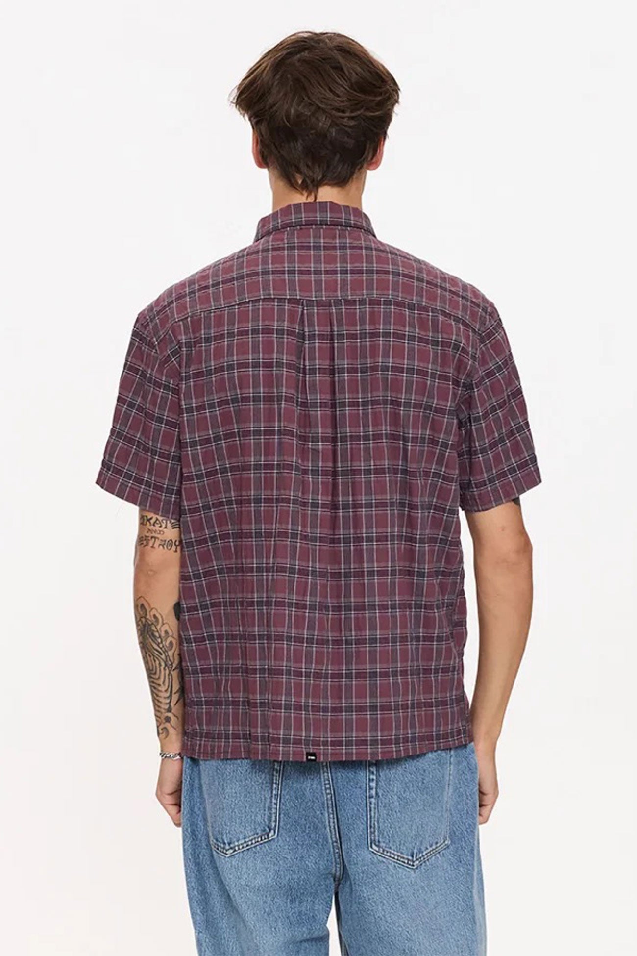 Excitement-Excitement-Check-Short-Sleeve-Cropped-Shirt-Shiraz1