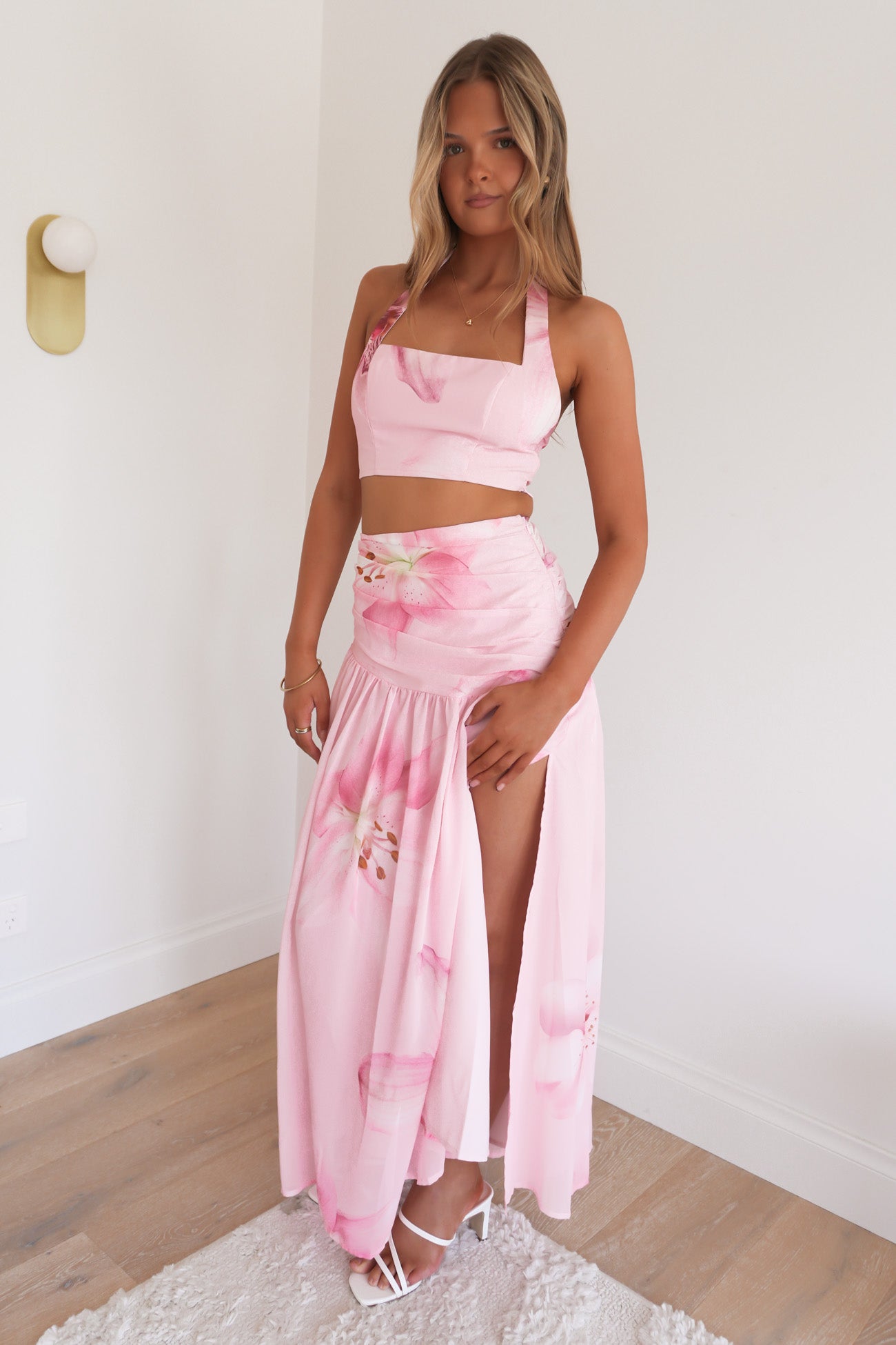 Feyre Maxi Skirt Pink Jasmine
