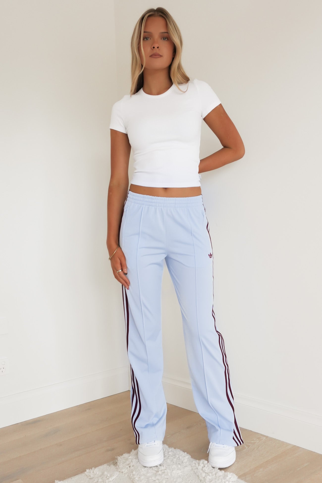 Firebird Classic Track Pant Crystal Sky Maroon