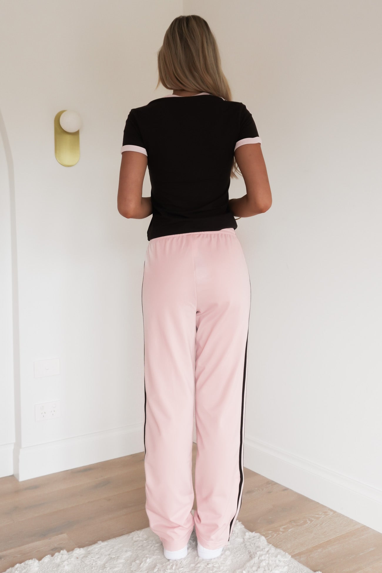 Firebird Classic Track Pant Sandy Pink Aurora Coffee
