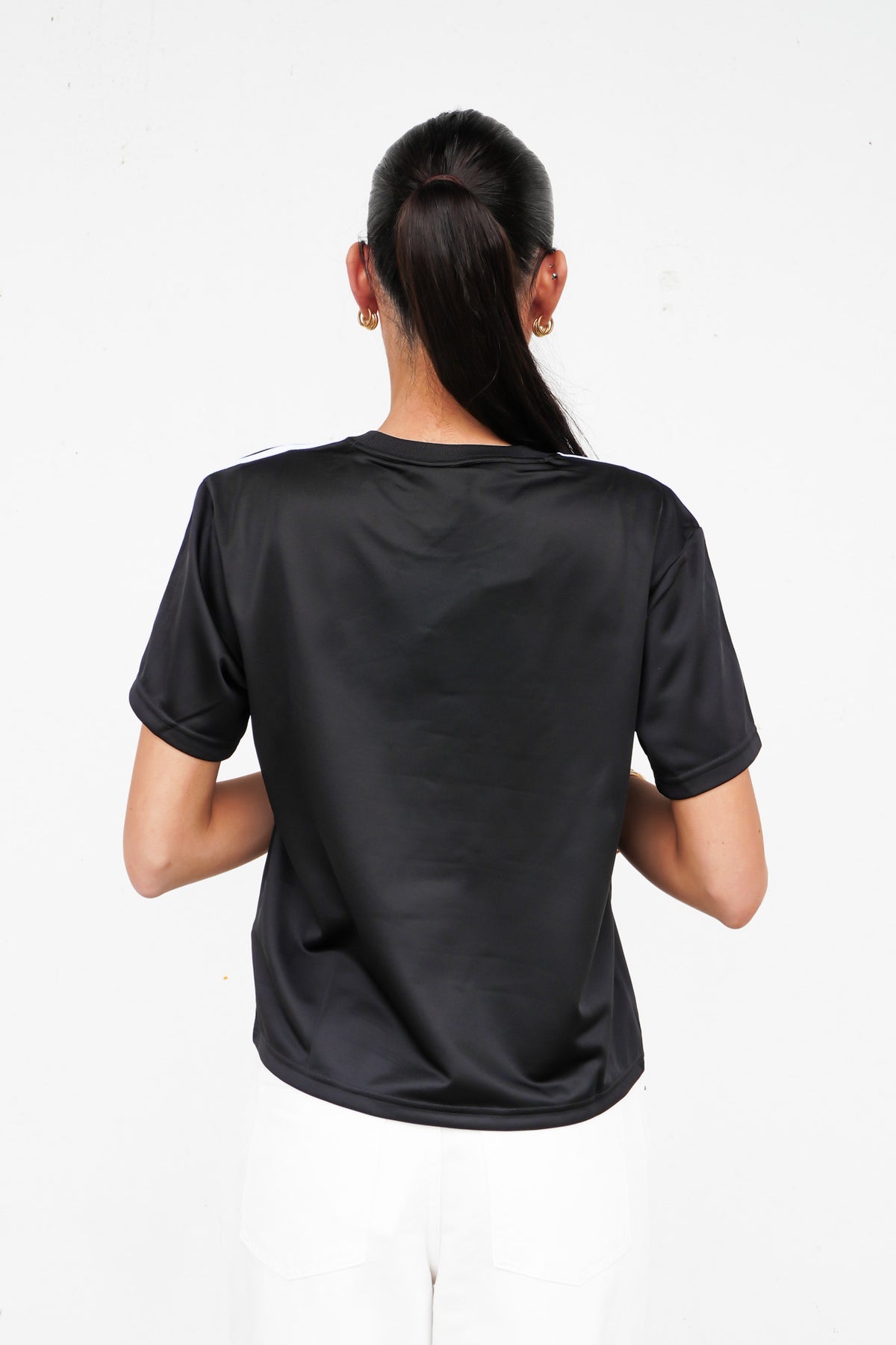 Firebird Tee Black White