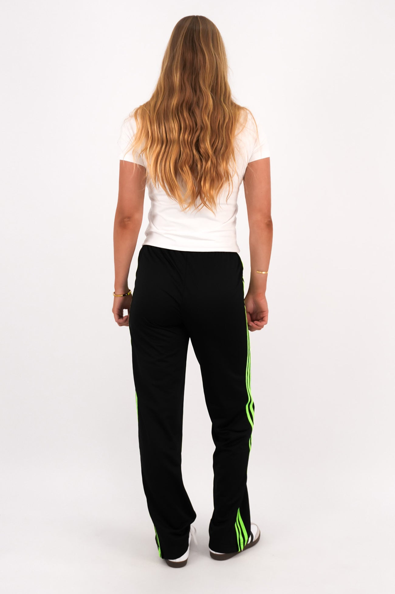 Firebird Track Pant Black Signal Green