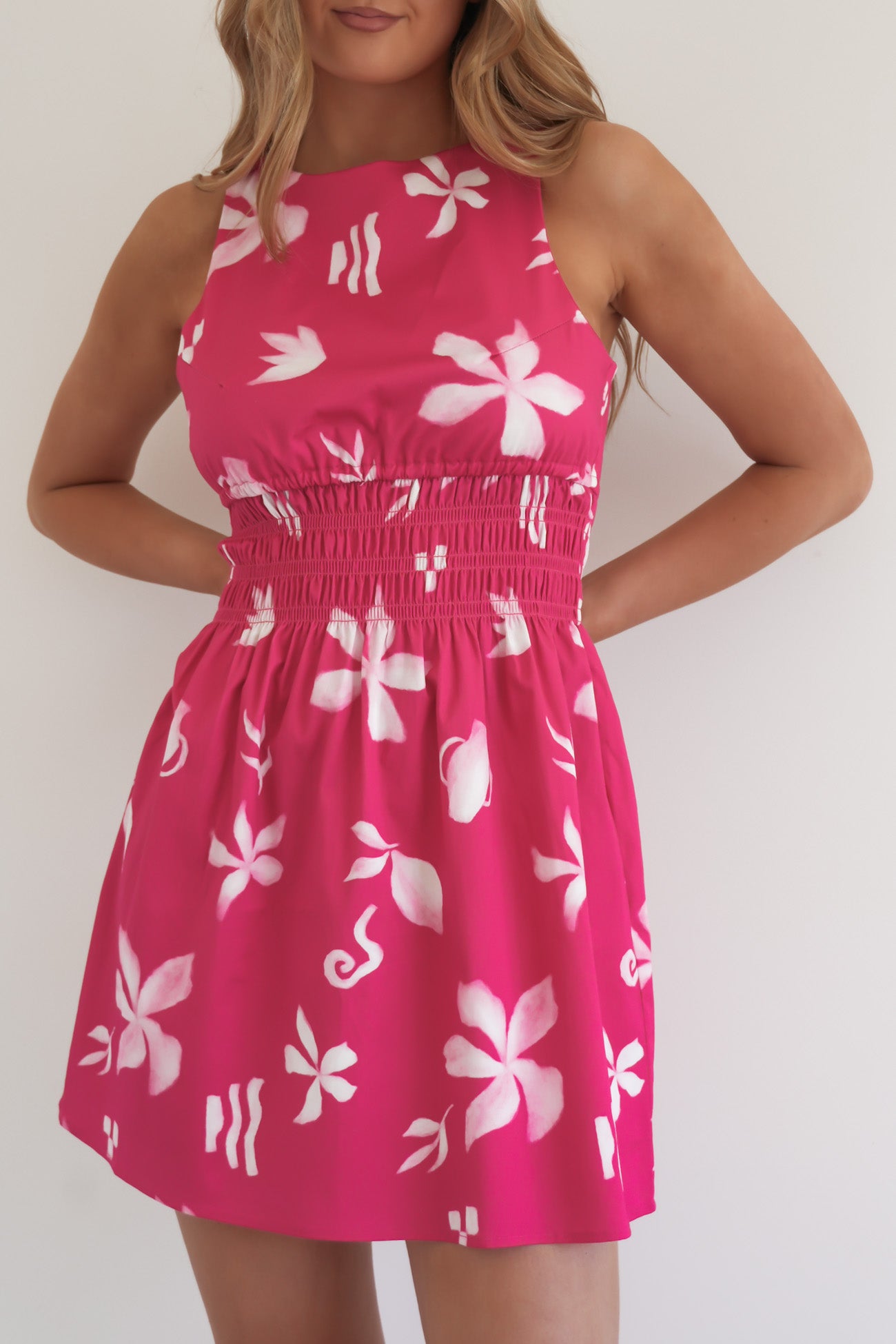 Fleur Mini Dress Print