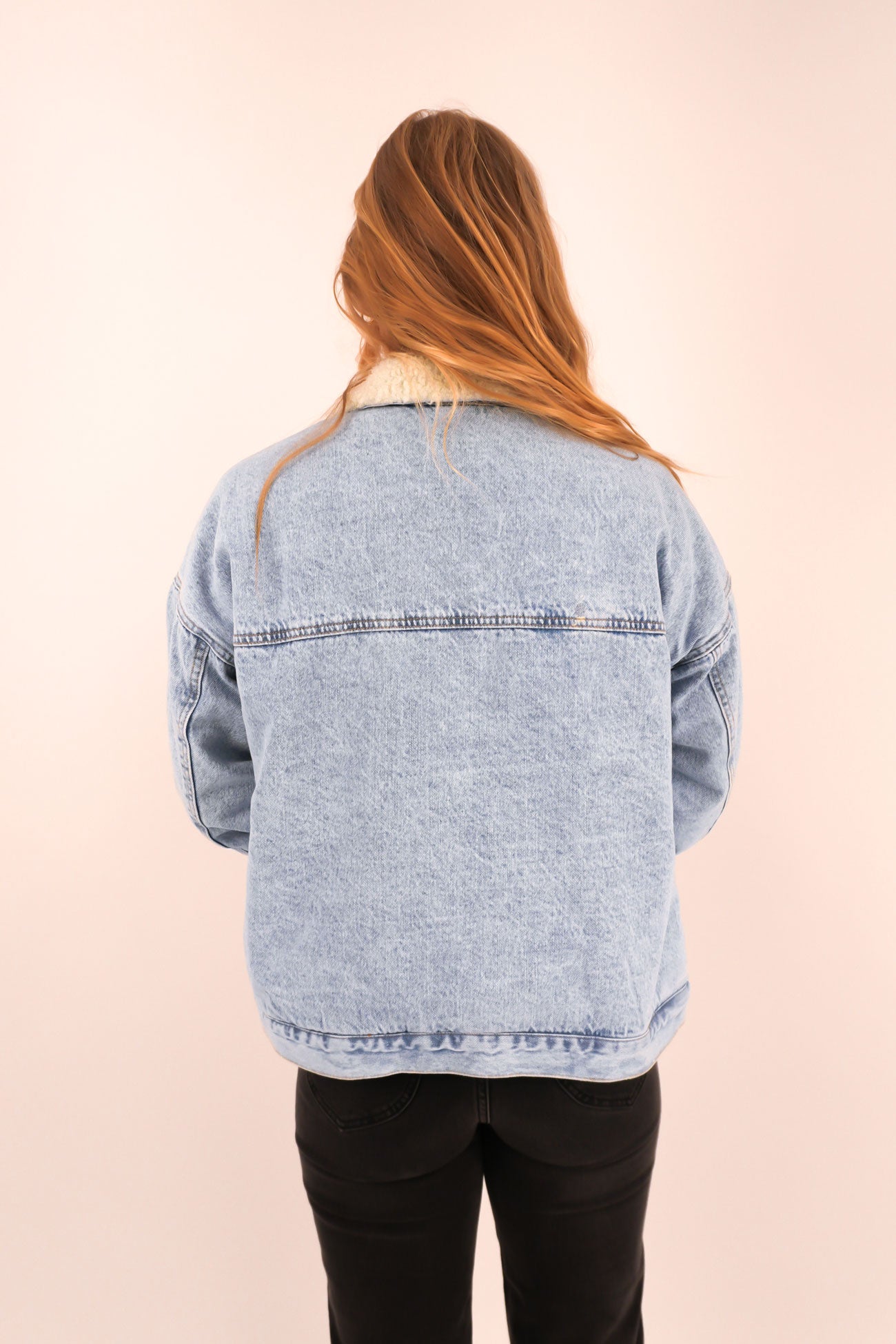 Flynn Sherpa Jacket Light Blue