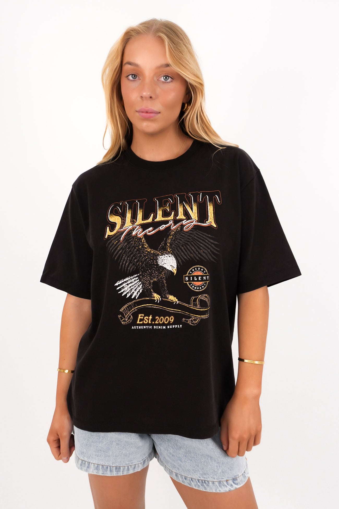 Formation Tee Washed Black