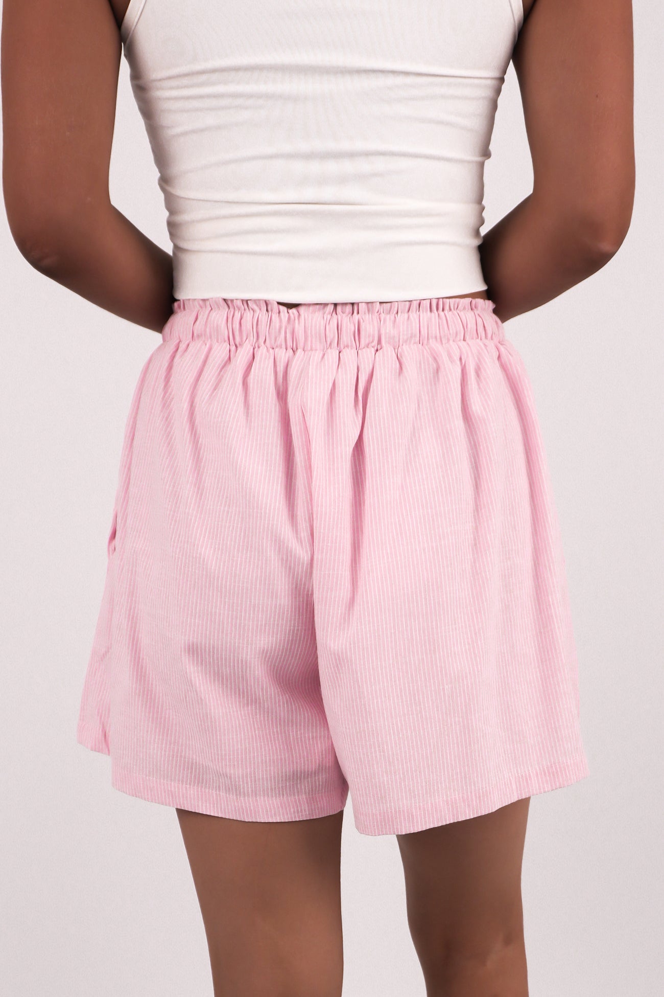 Gabbi Short Pink Stripe